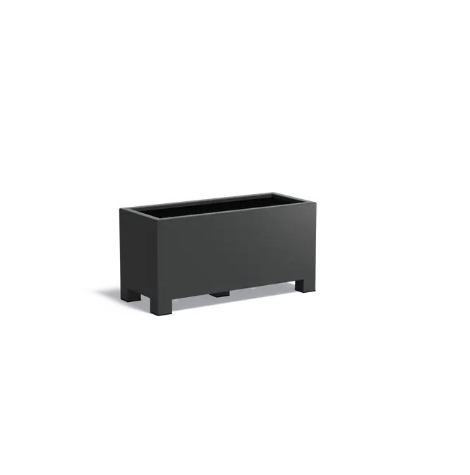 Rectangular Aluminum Planters (With Feet)