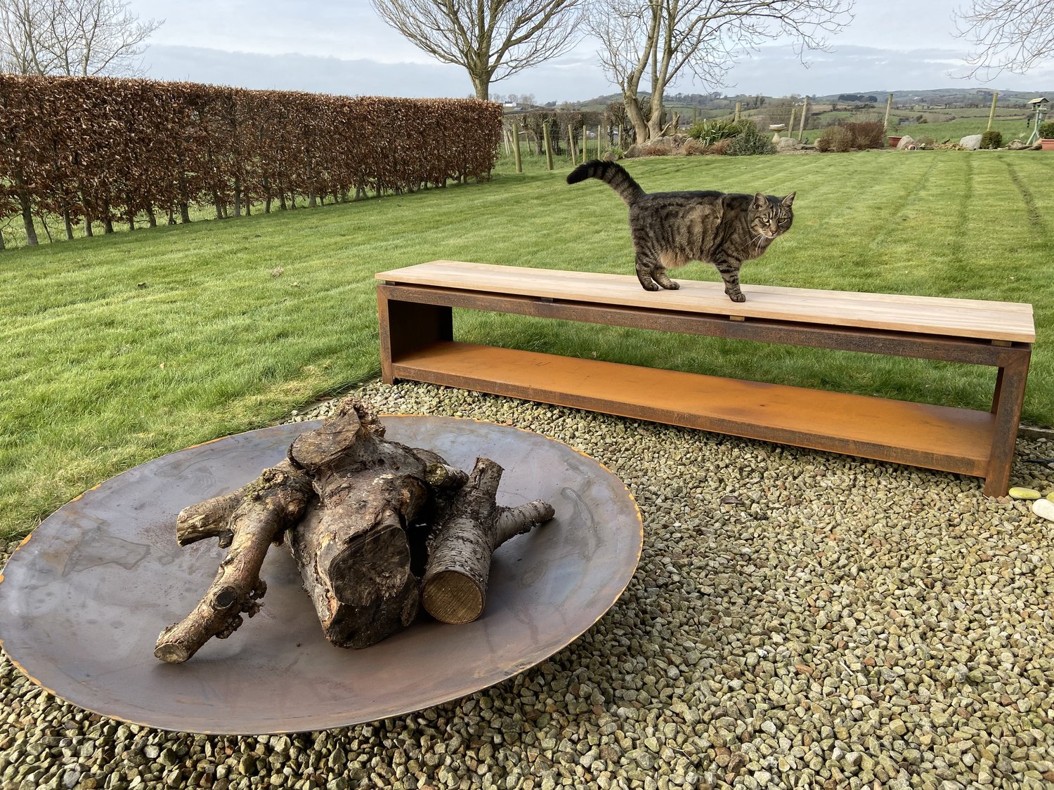 Steel Fire Bowl