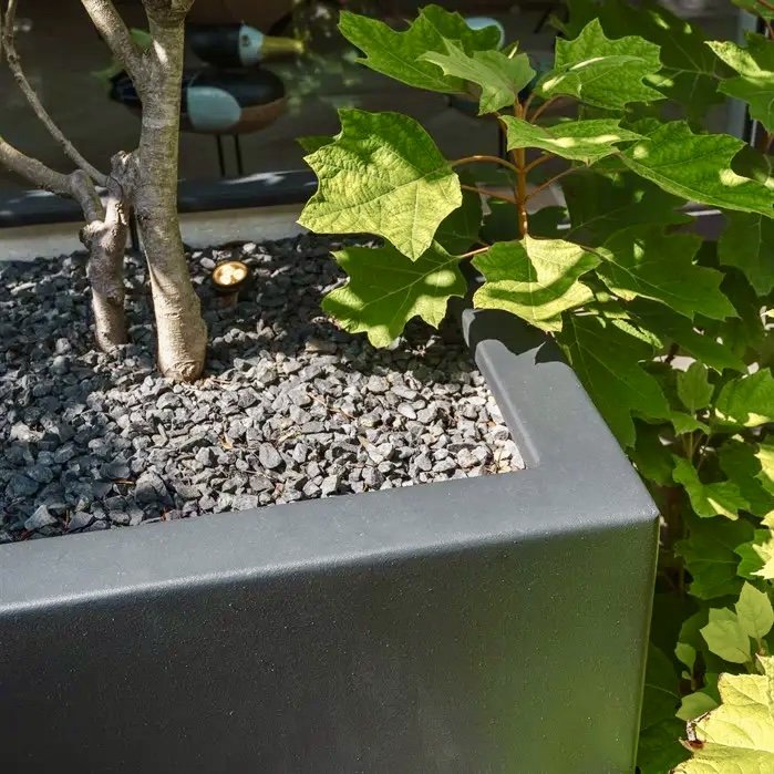Rectangular Aluminum Planters (With Wheels)