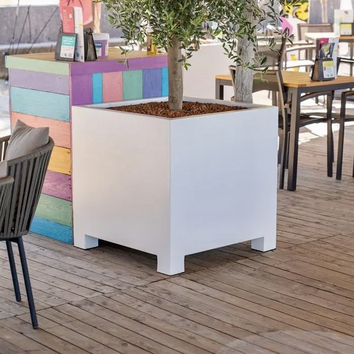 Rectangular Aluminum Planters (With Feet)