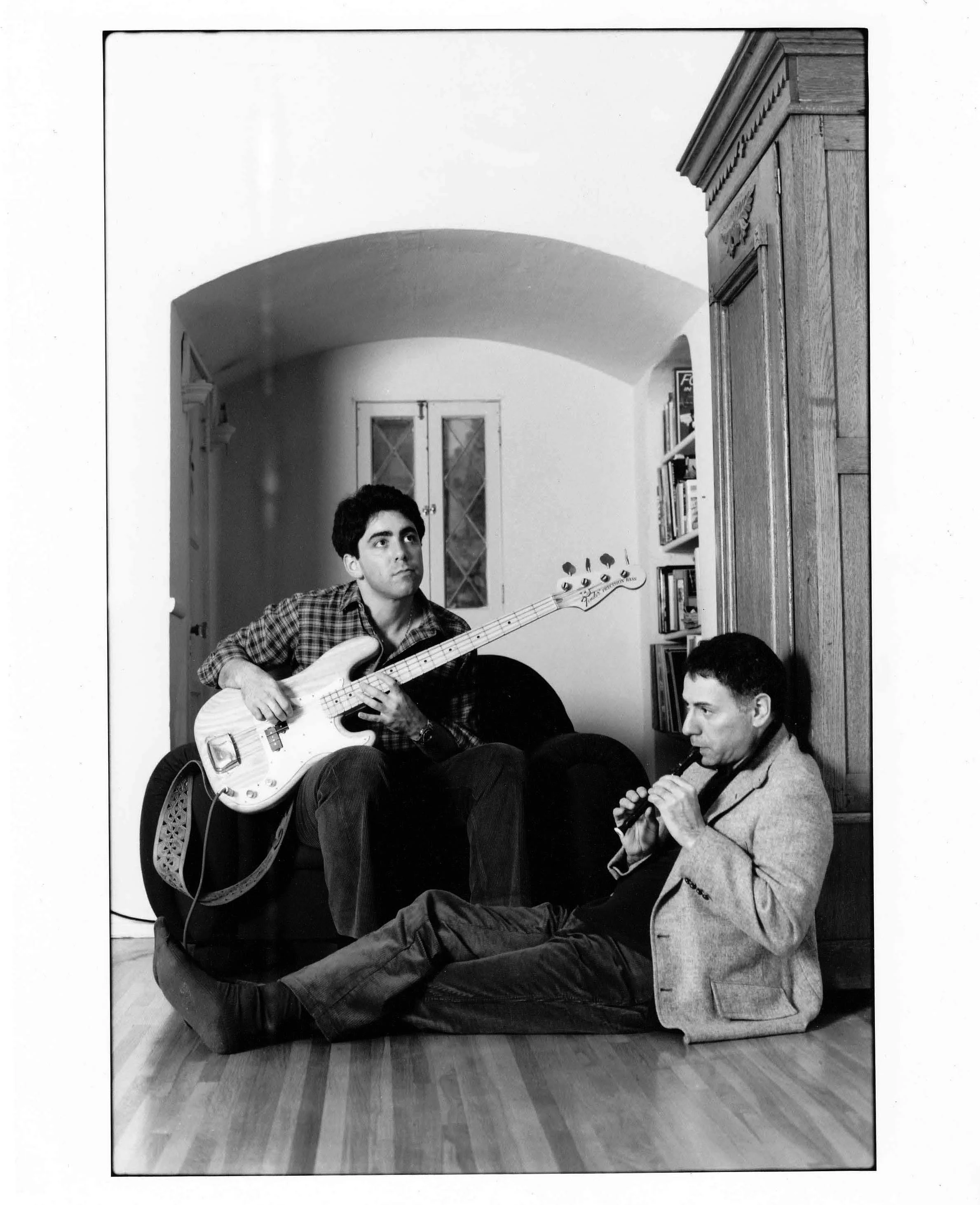 Alan Arkin and son Adam.