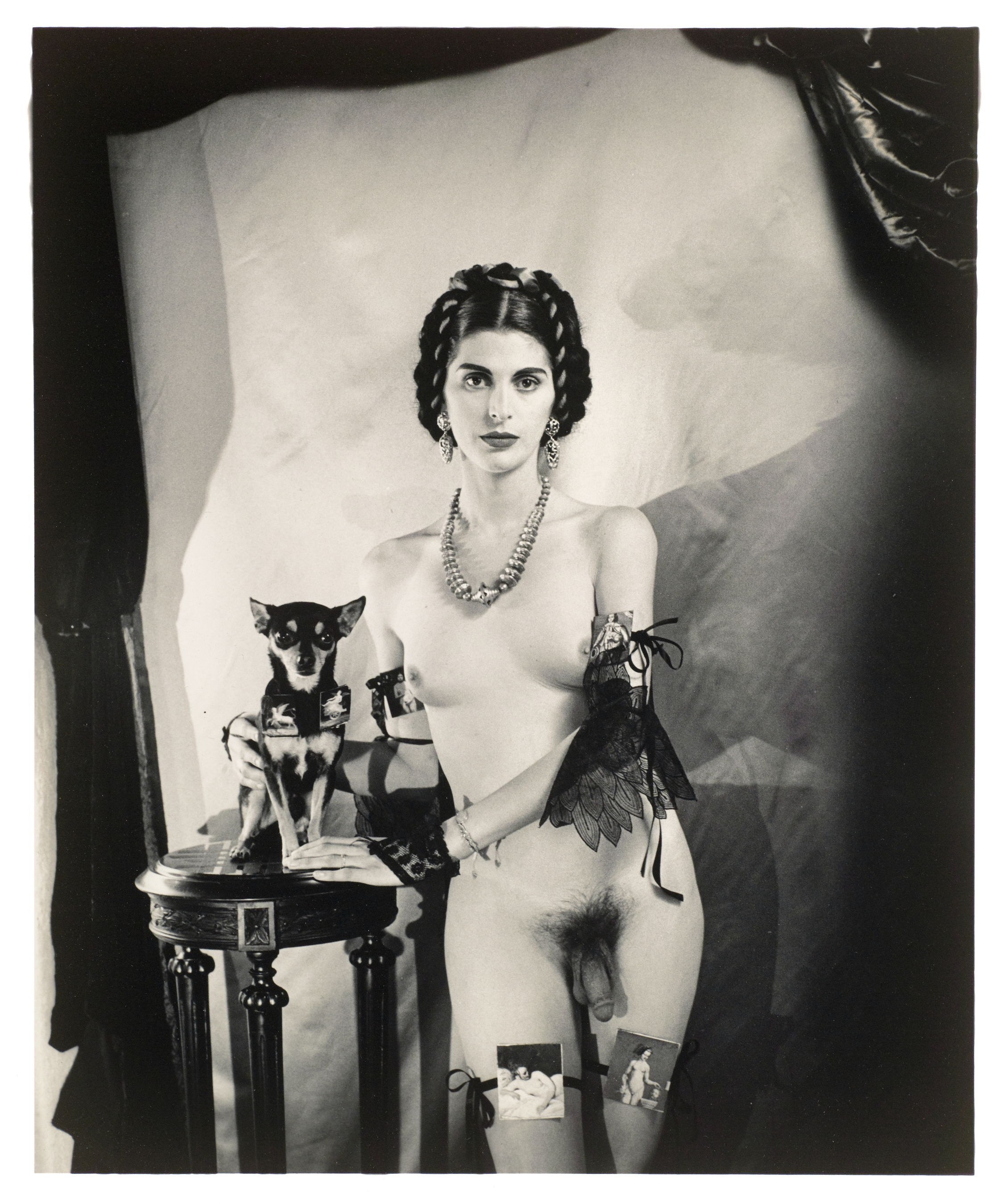 Man With Dog, Mexico City, 1990 © Joel-Peter Witkin
