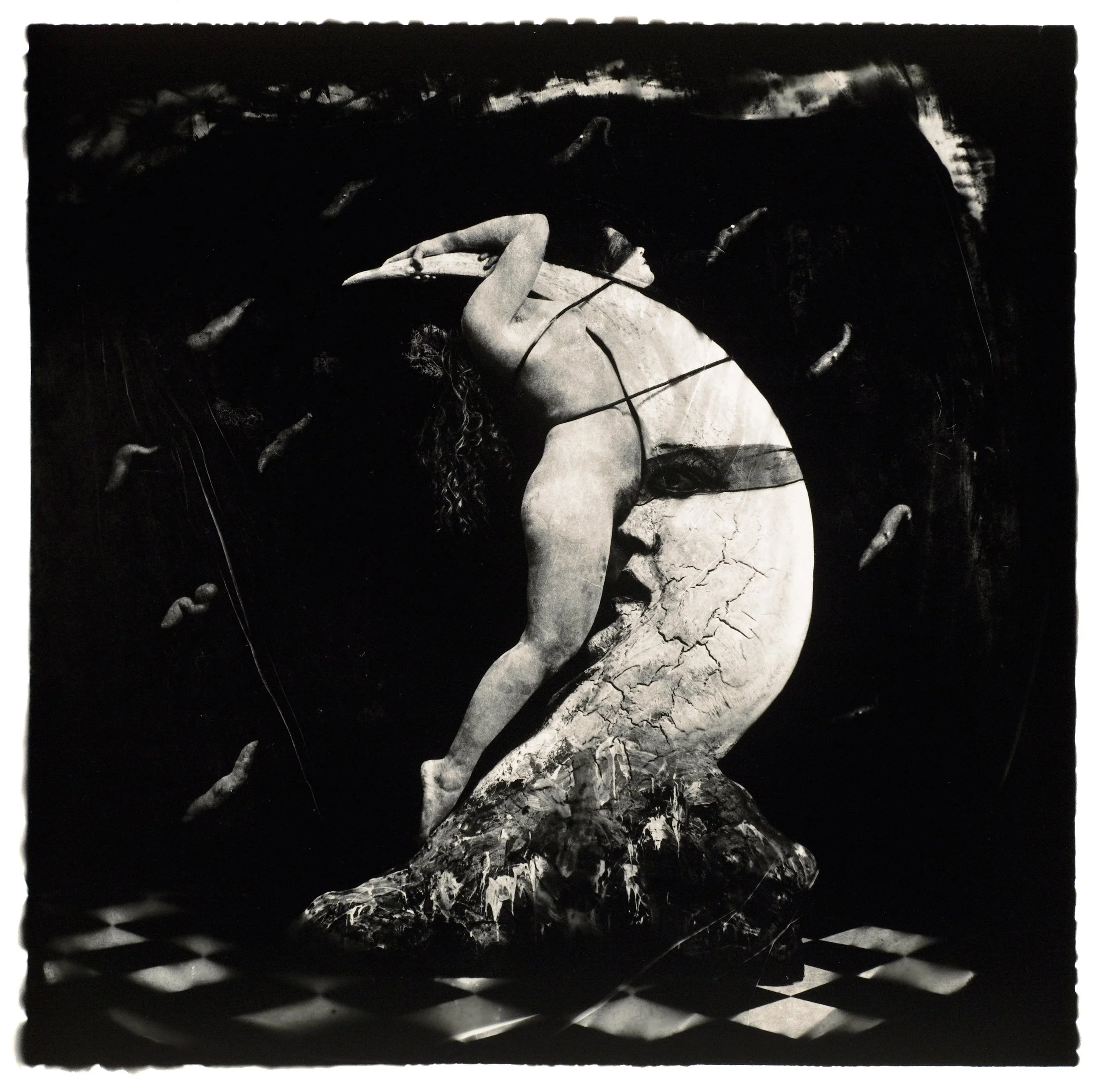 Woman Masturbating on the Moon, 1982 © Joel-Peter Witkin