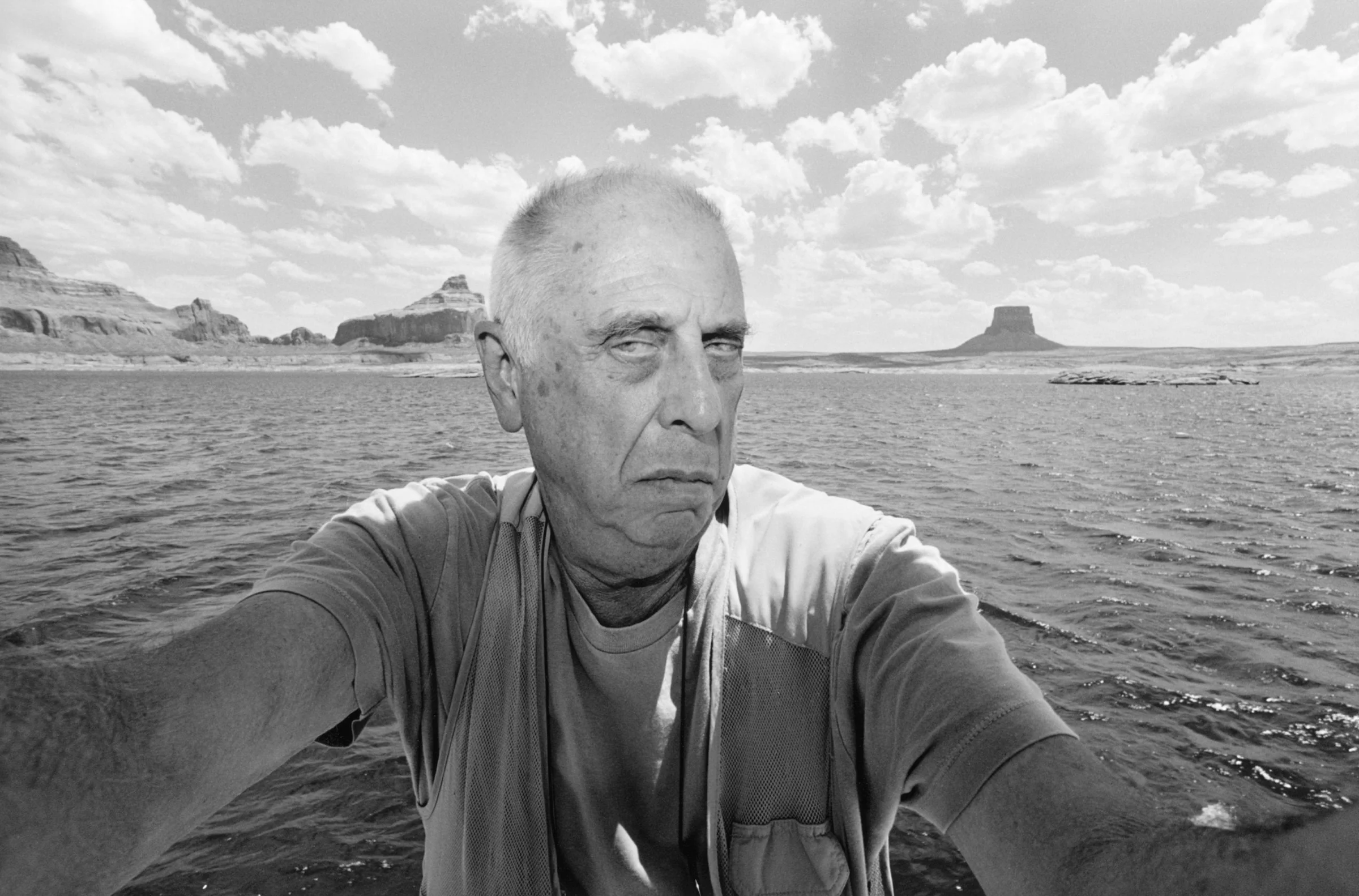 Self-Portrait 339, Lake Powell, 2009 © Lee Friedlander. Courtesy the artist and Fraenkel Gallery