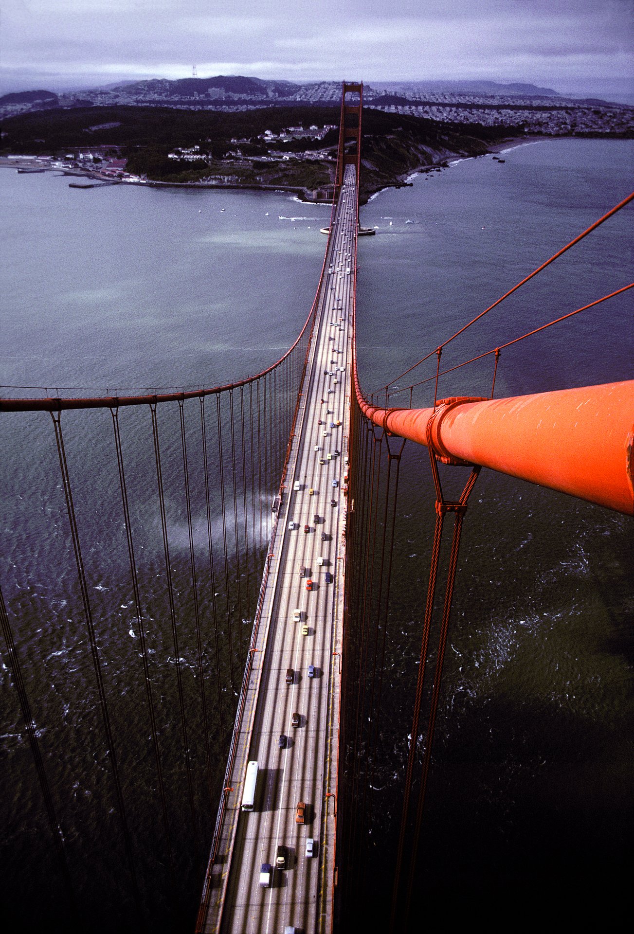 'Golden Gate Bridge From North Tower' © Roger Archibald
