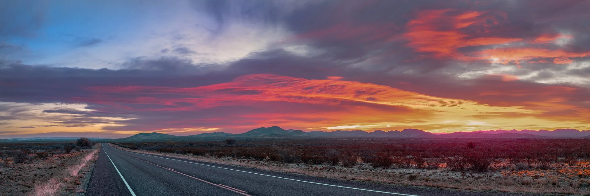 'Sunset Out West' © Louis Vest