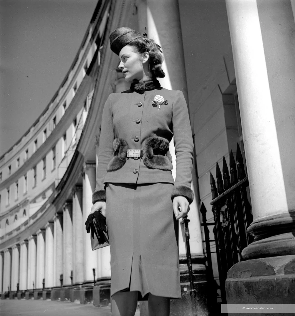 Lee Miller, Medium Price fashion, London, England, 1940 © Lee Miller Archives, England 2025. All rights reserved. leemiller.co.uk