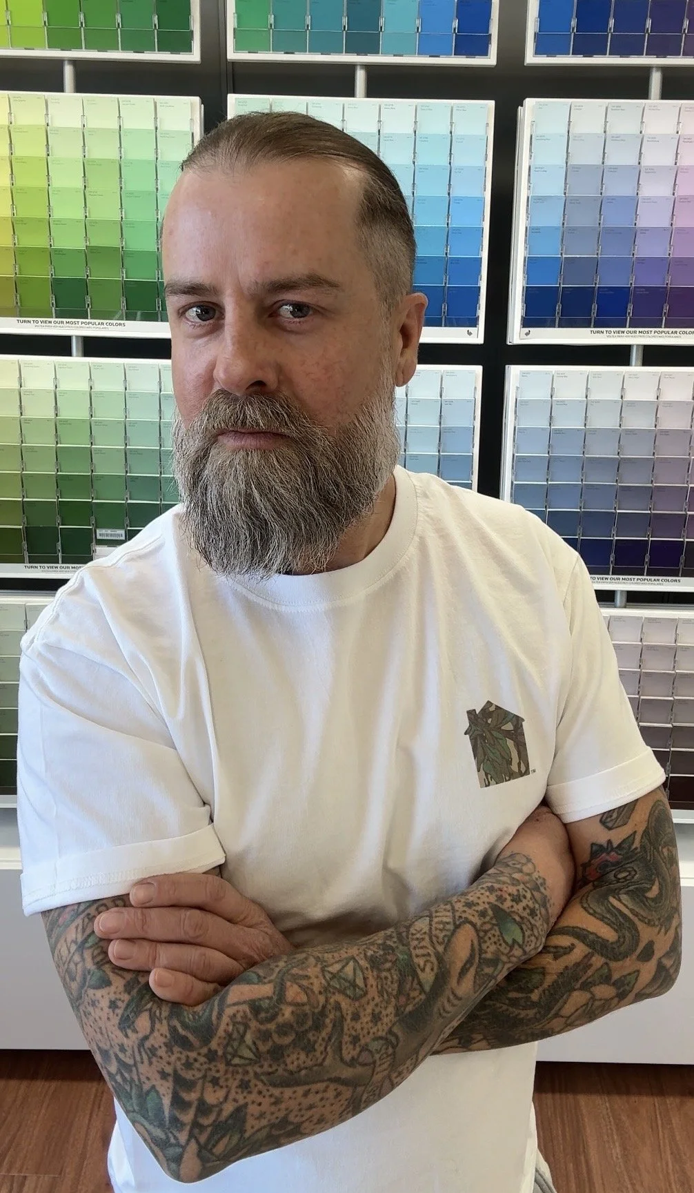 Brendon Sherwood, owner of The House Painters, Nashville TN