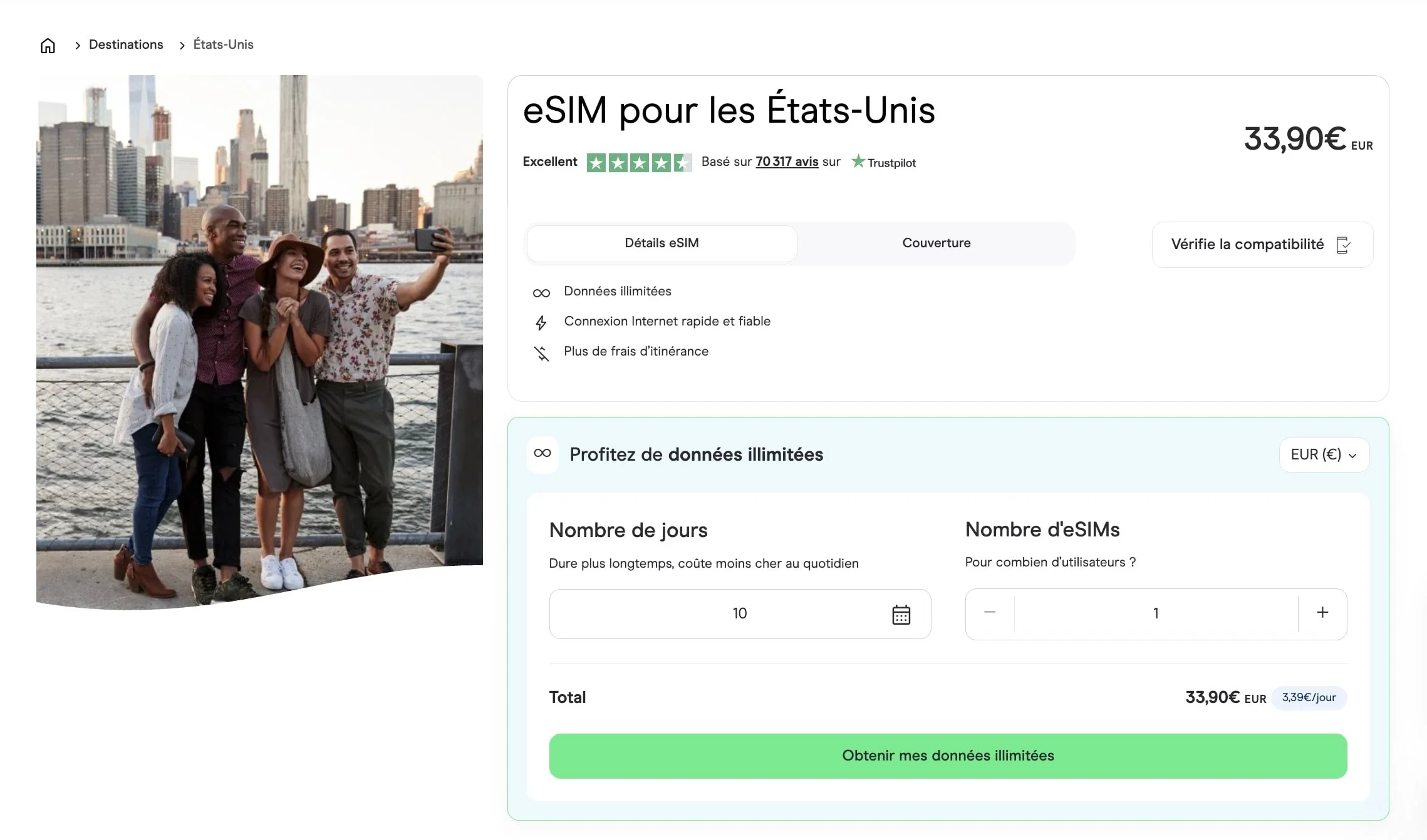 prix holafly