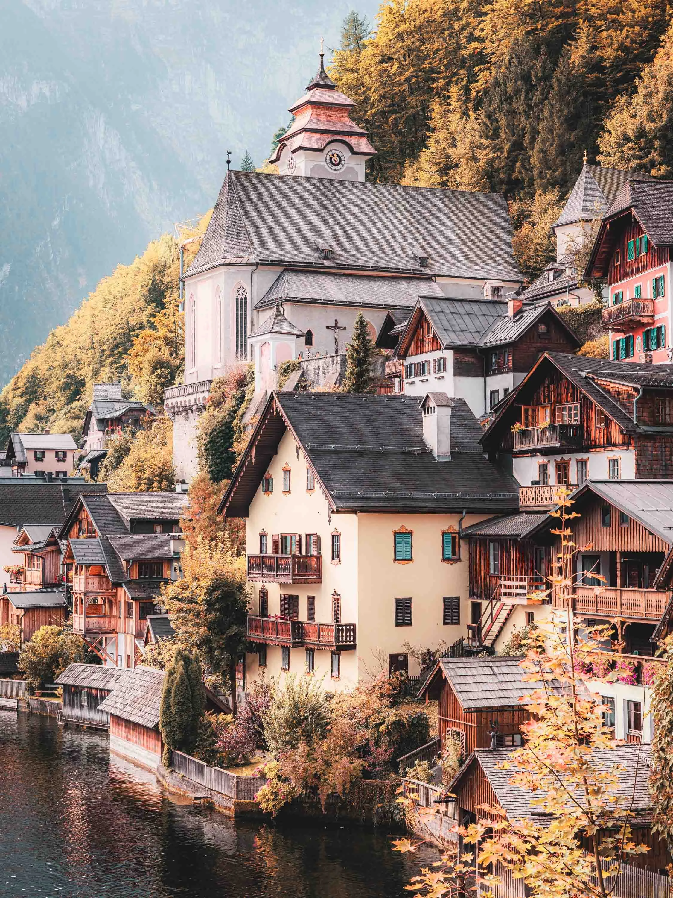 vuue eglise hallstatt