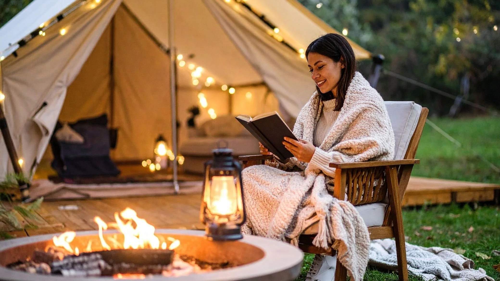 glamping luxe