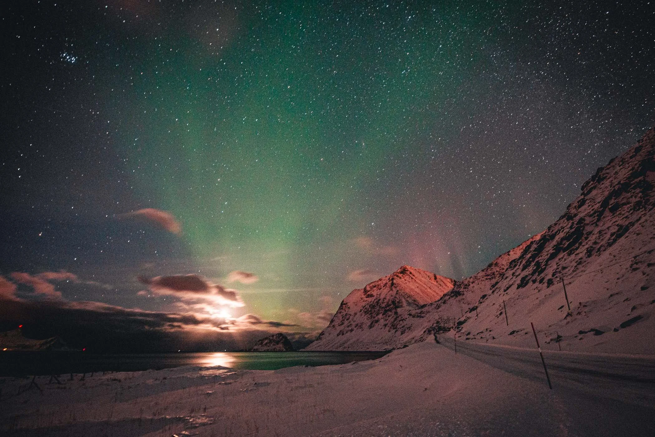 les aurores boreales aux lofoten