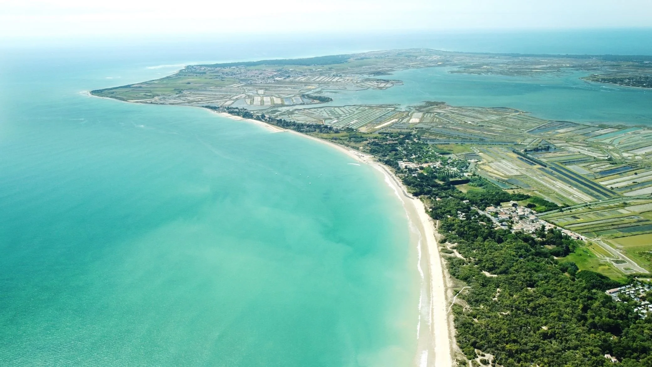 ile de ré depuis le ciel
