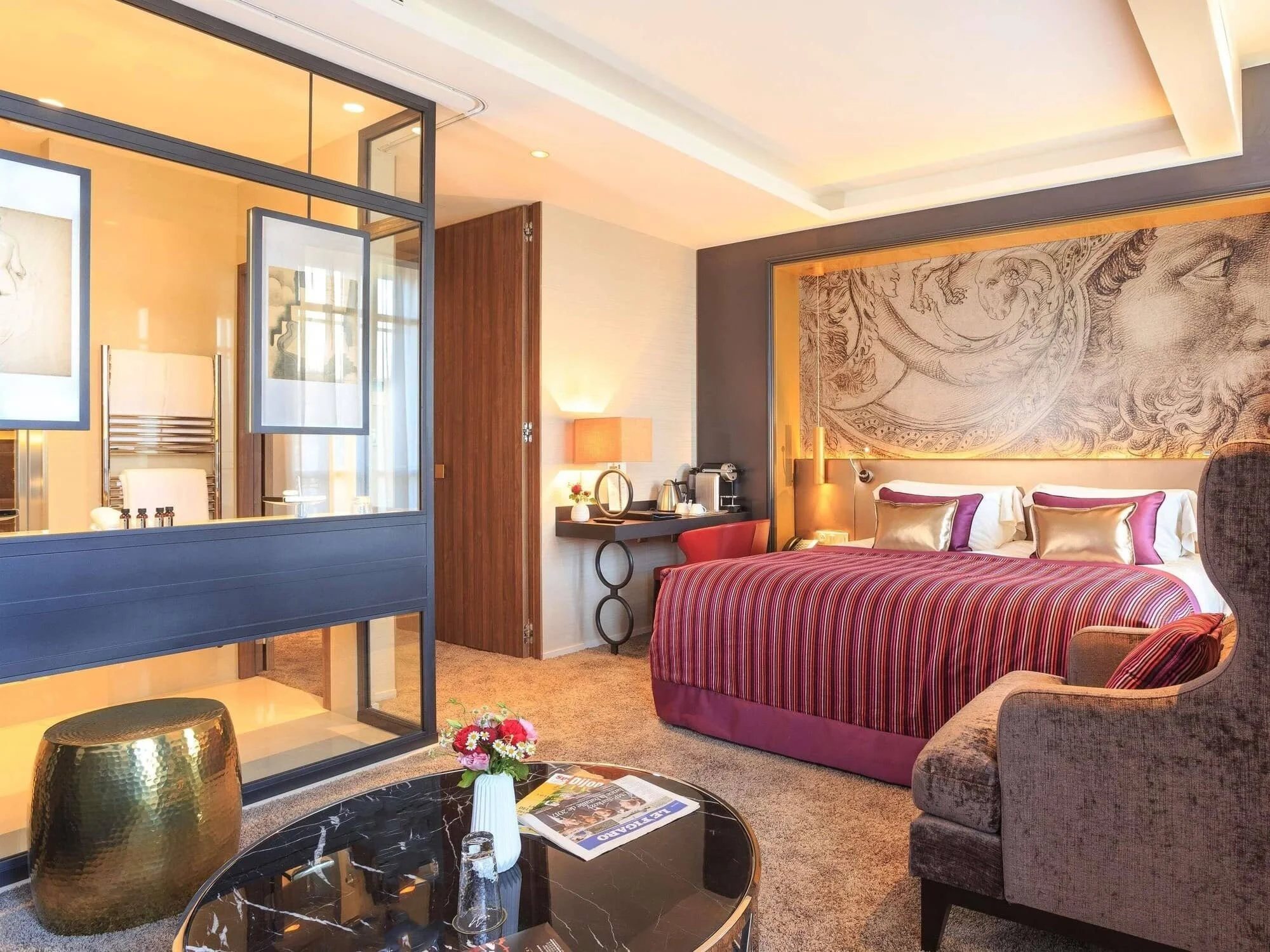 chambre hotel de luxe dijon