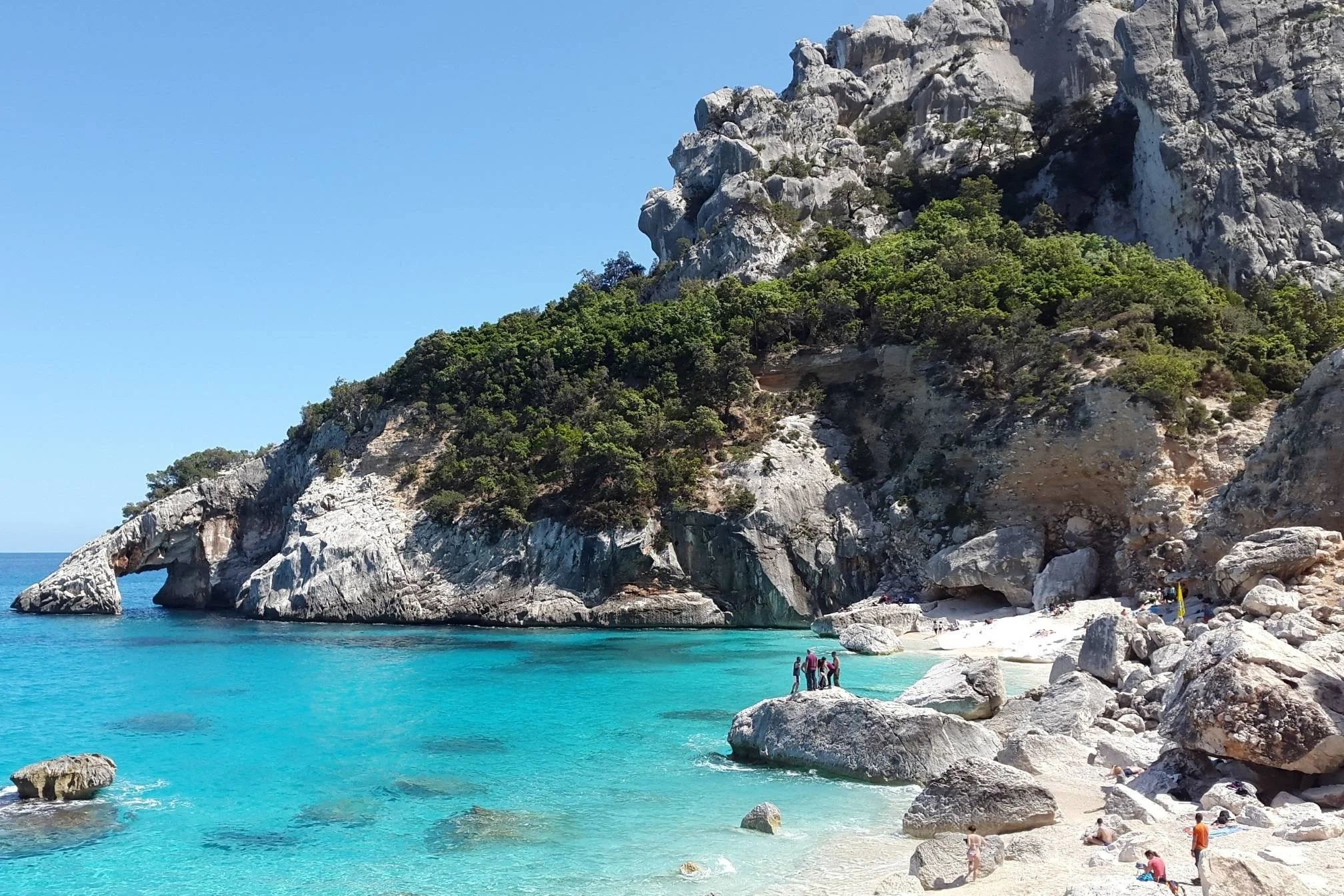 Cala Goloritzé en sardaigne