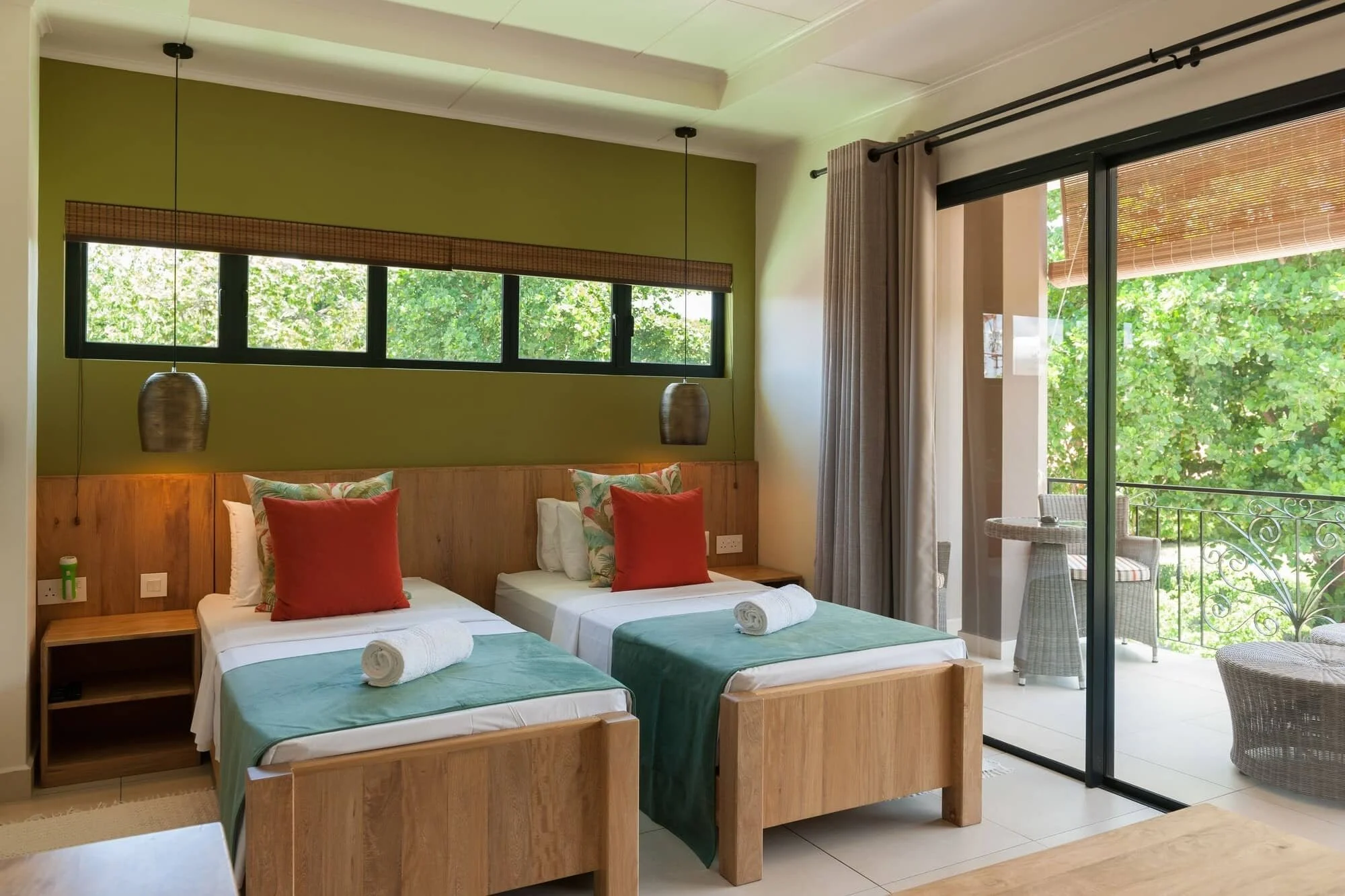 chambre de luxe à la digue seychelles