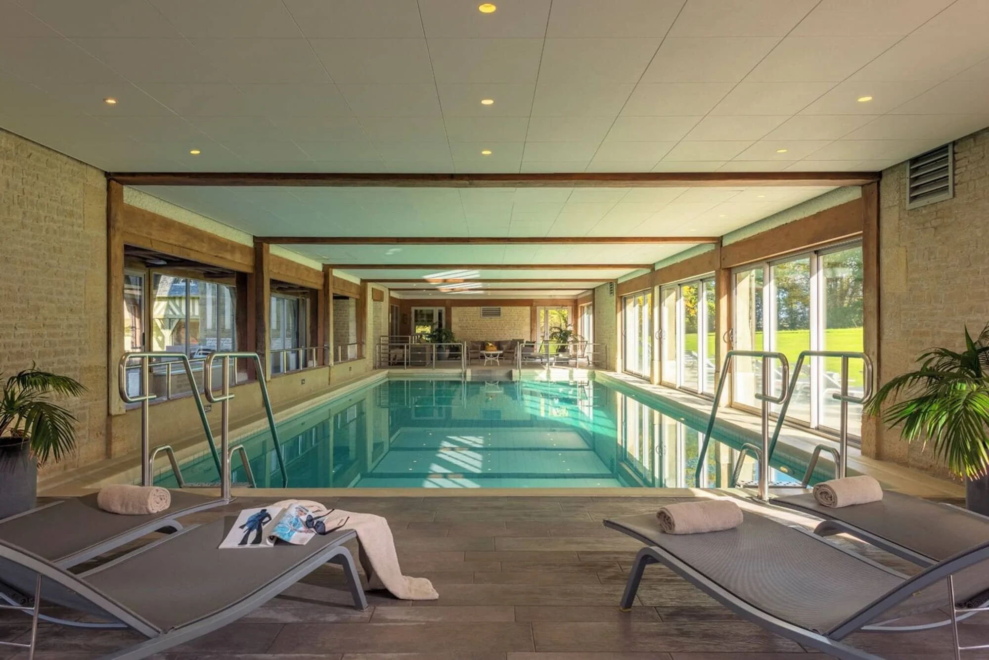 picine spa Les Manoirs de Tourgéville