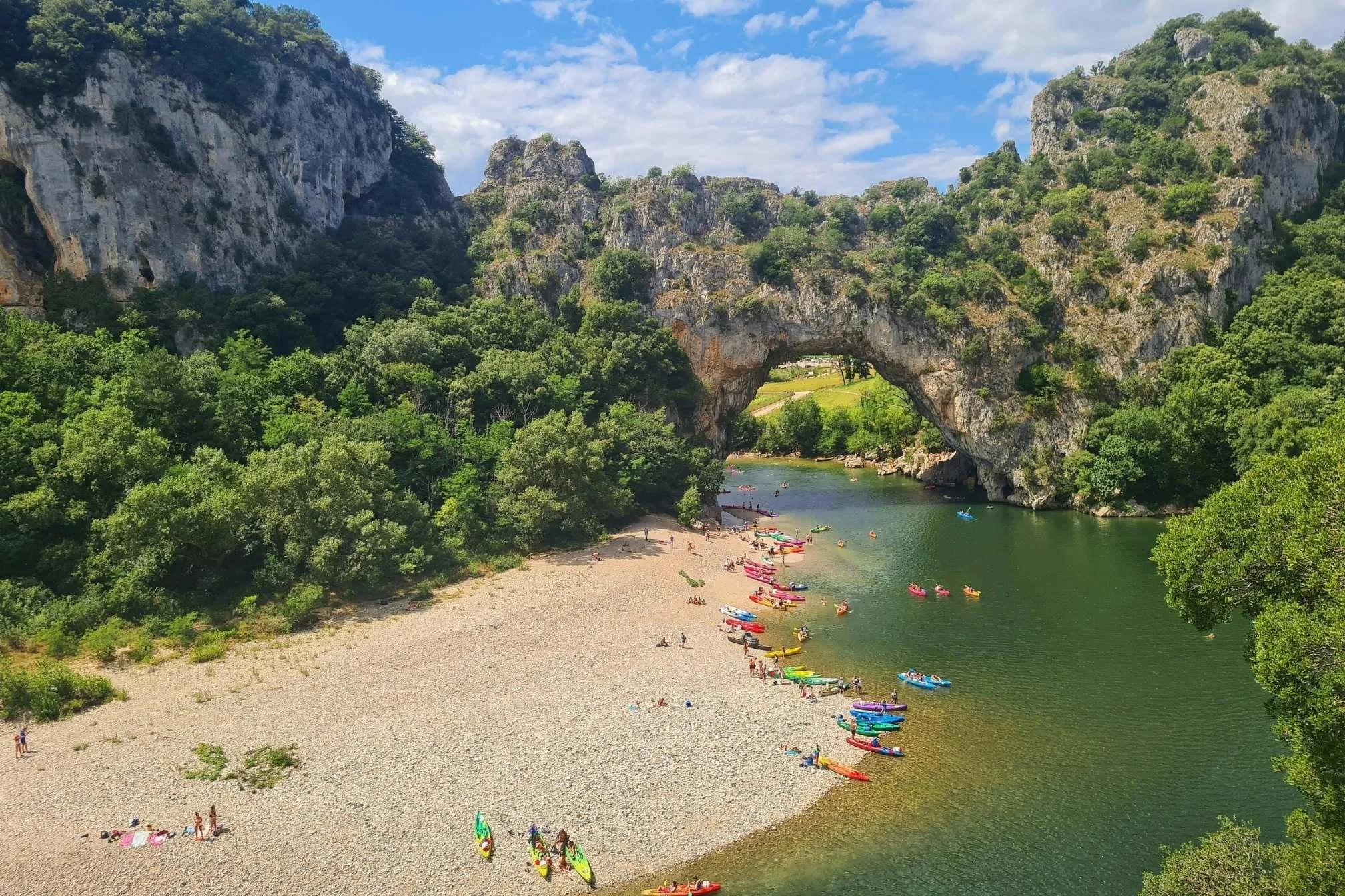 se baigner en ardèche