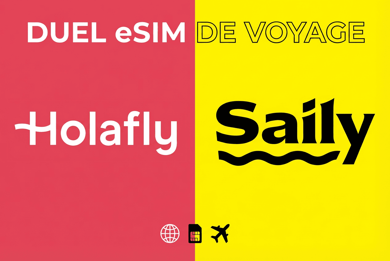 Holafly ou Saily 2026: Laquelle Choisir ? Le Guide Complet pour Trouver la Meilleure eSIM 