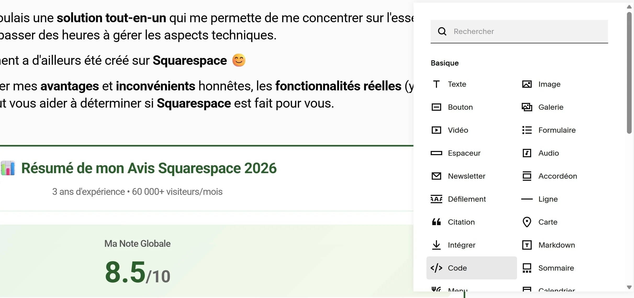 bloc blog squarespace