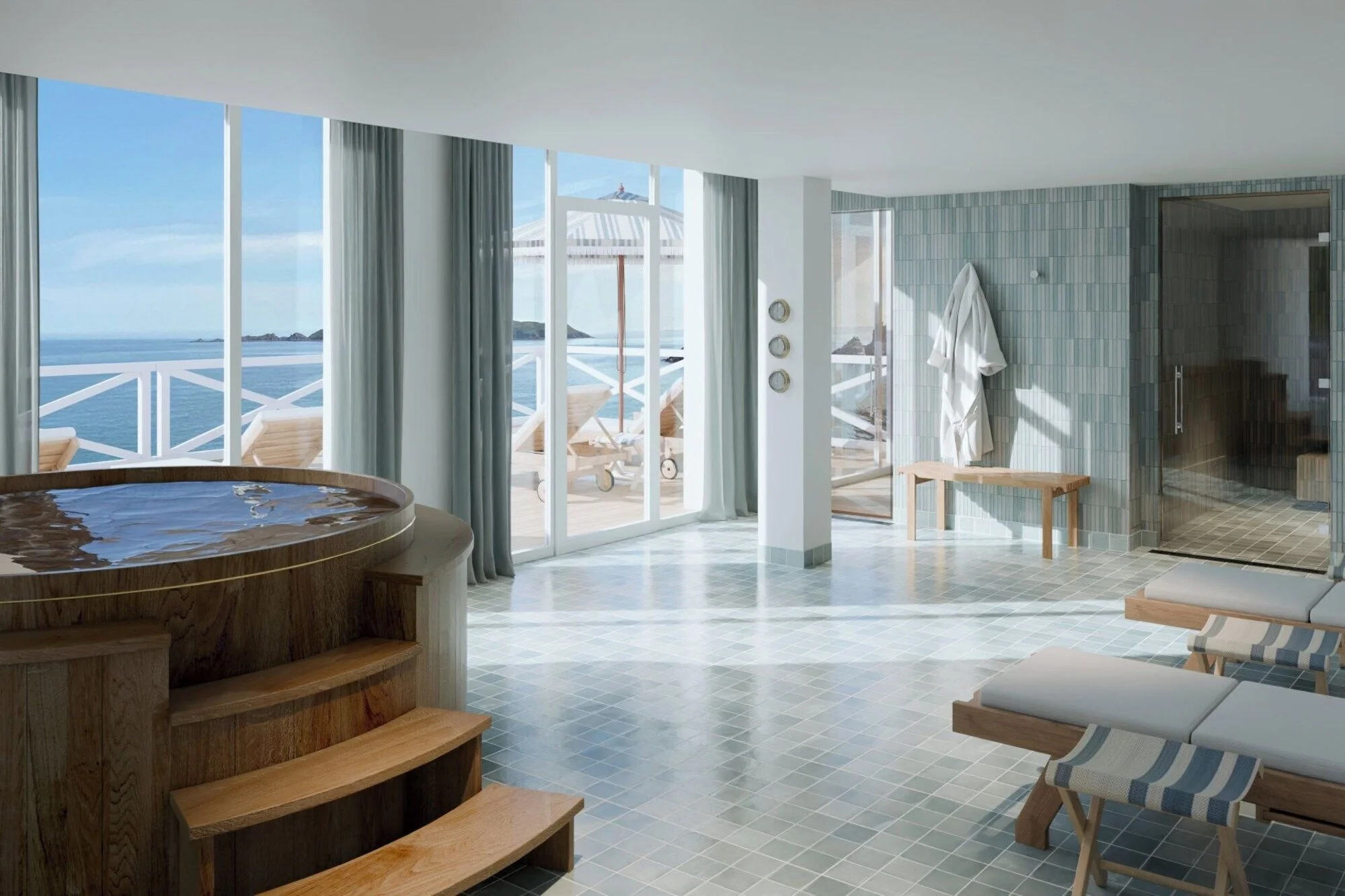 spa cote de granit rose