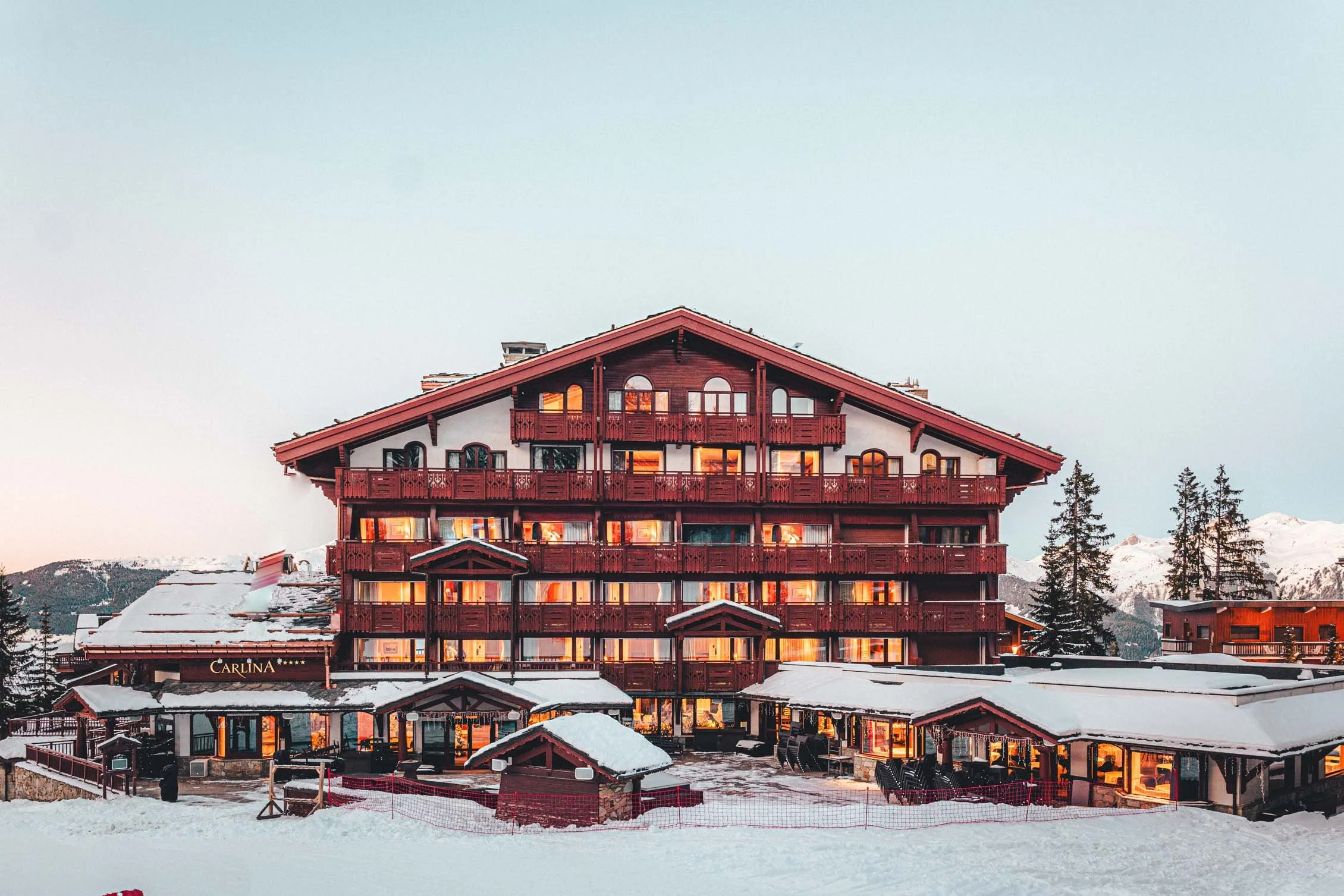 hotel Carlina à Courchevel