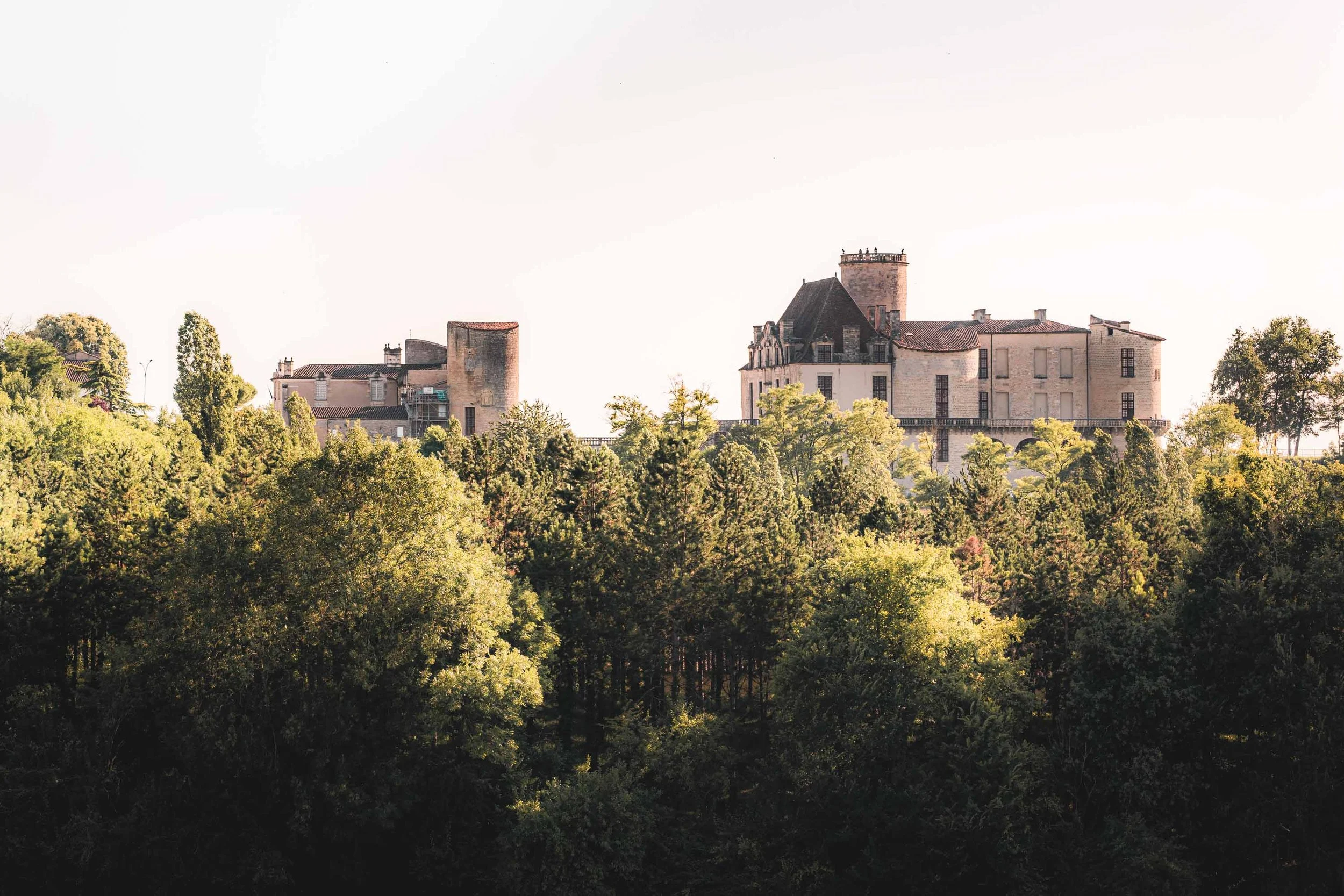 Château de Duras village