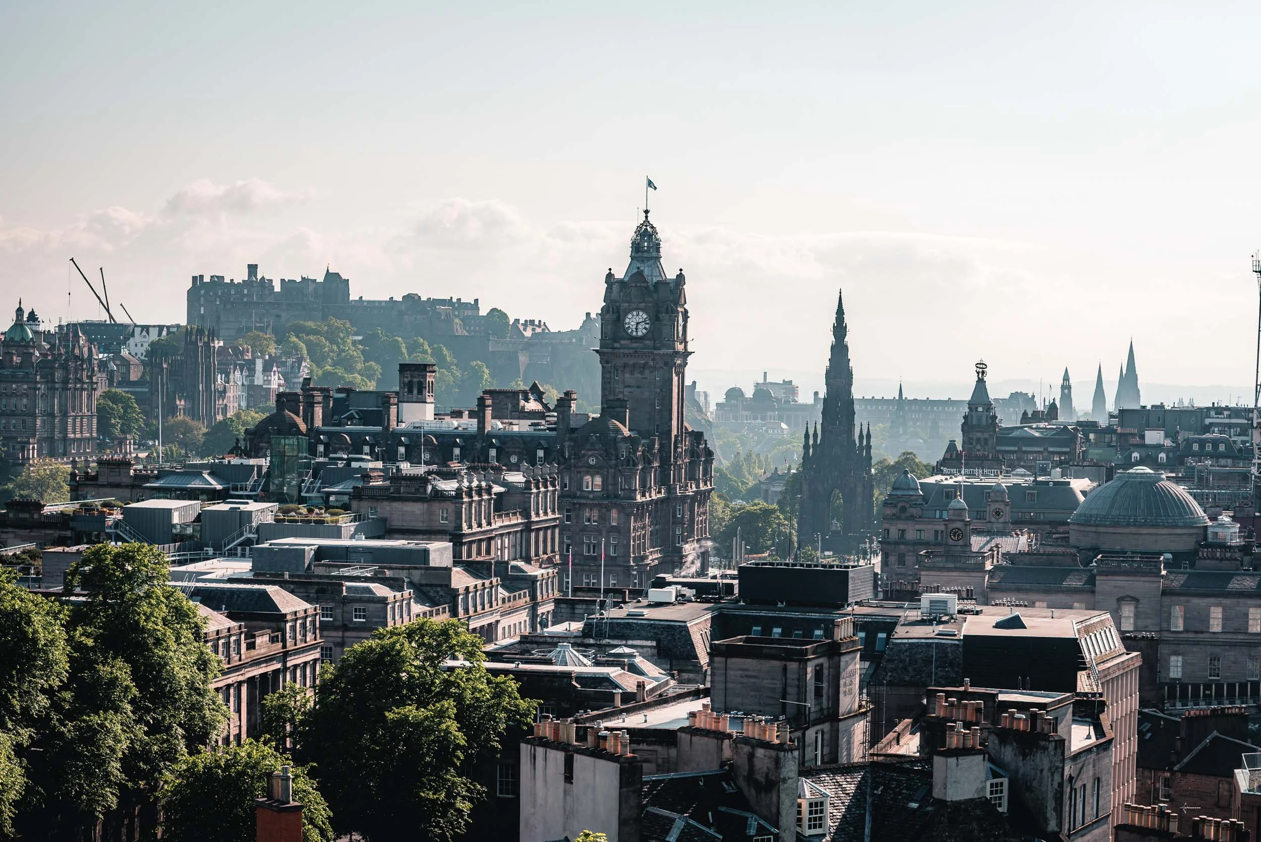 vue depuis Calton Hill