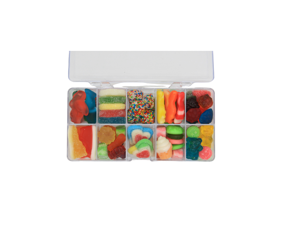 gummy tackle box of Fun" Good Box 4 U Take home a taste of Dylans Candy Bar with this colorful Charleston Tackle Box | Gummies