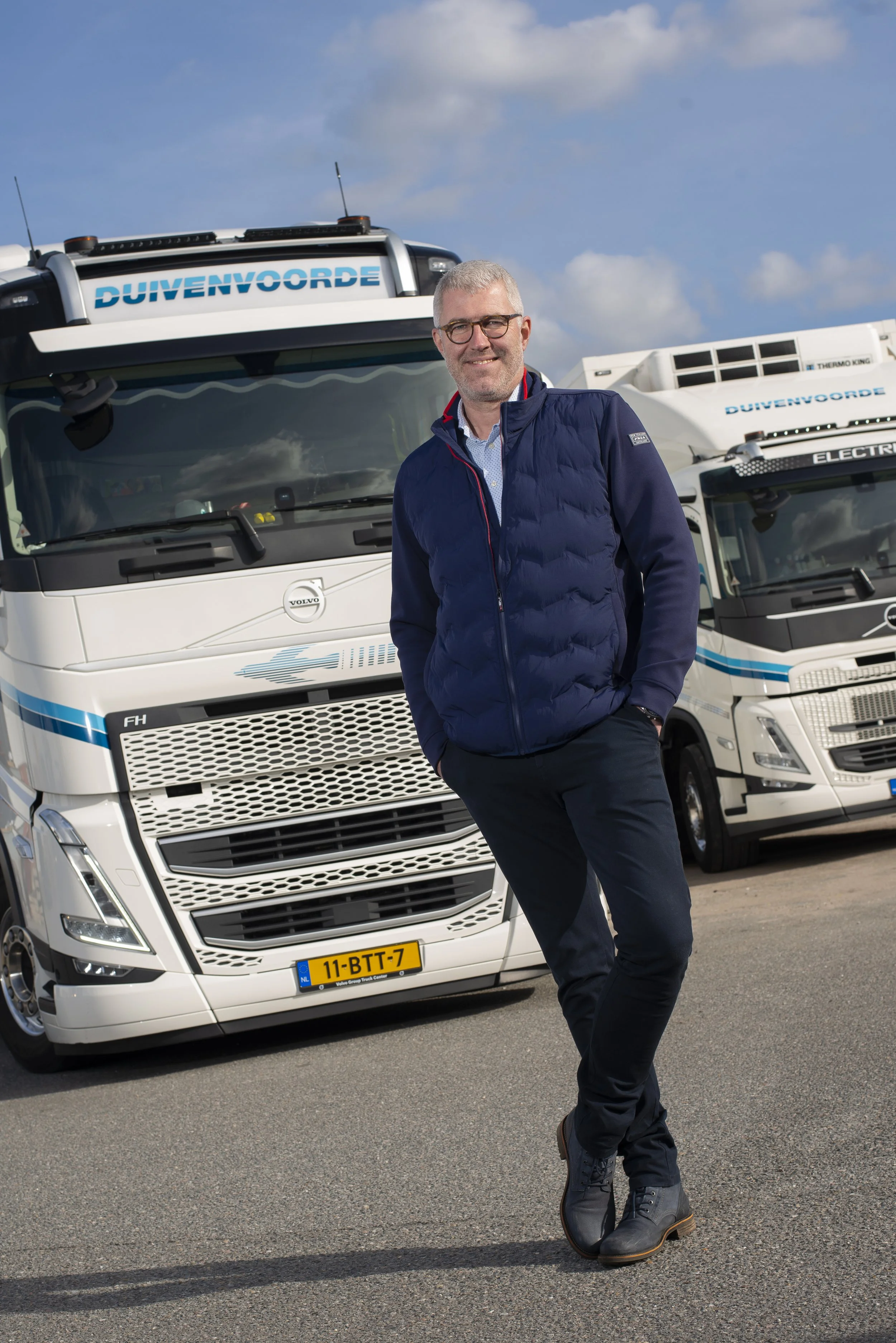 Foto van Bernard Duivenvoorde over zijn goede ervaring met Floading DC laders