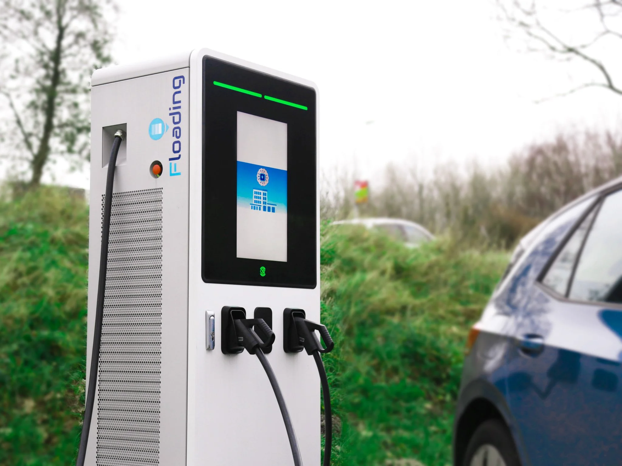 Voorbeeld van Floading laadpalen voor tankstations & CPO's