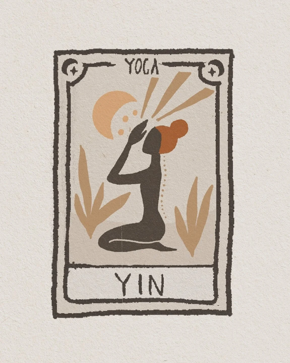 Yin, to me, is remembering.
Softening into stillness. Remembering the wisdom that lives beneath effort. 

Yoga illustrations as a first draft of a new potential exciting collaboration of an oracle deck ✨