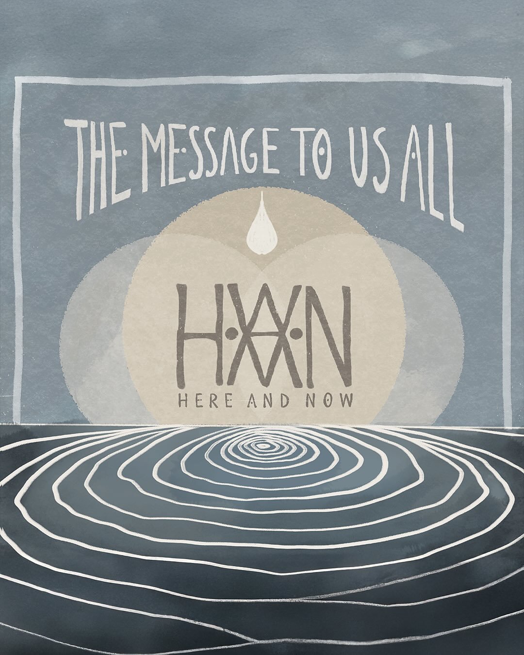 ⬫⬫ THE MESSAGE TO US ALL ⬫⬫
So honoured to have designed the cover for &ldquo;The Message To Us All&rdquo;, the new song by my dear friend Han. 

Working with Han was pure joy. He&rsquo;s such a beautiful and talented soul, sharing true medicine musi