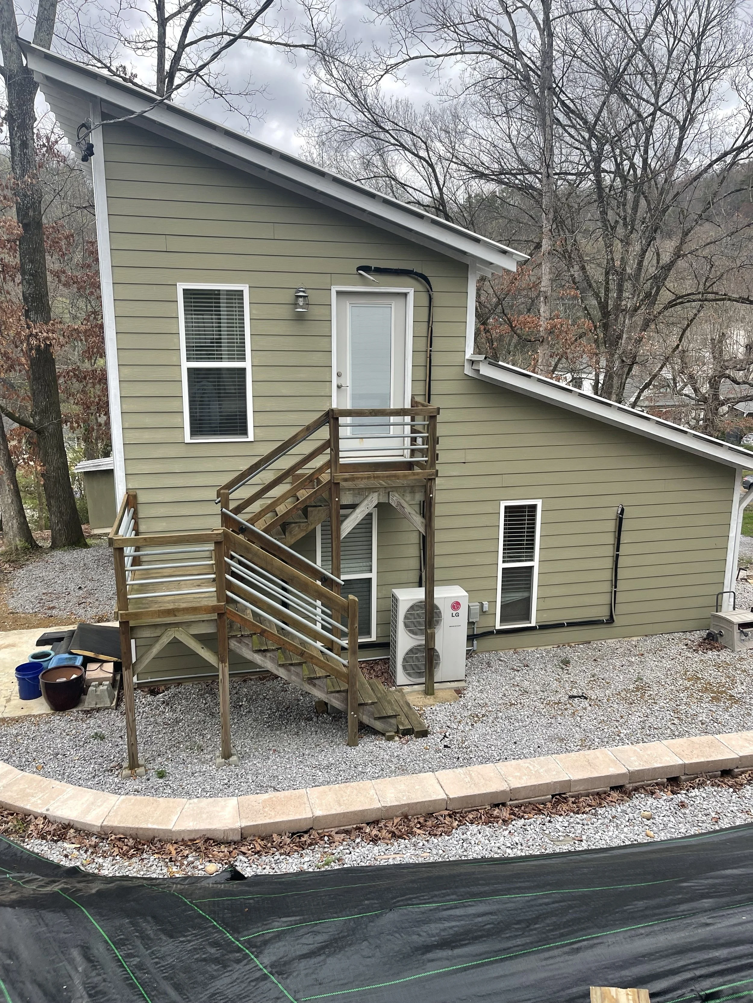 This is the home before we started the addition