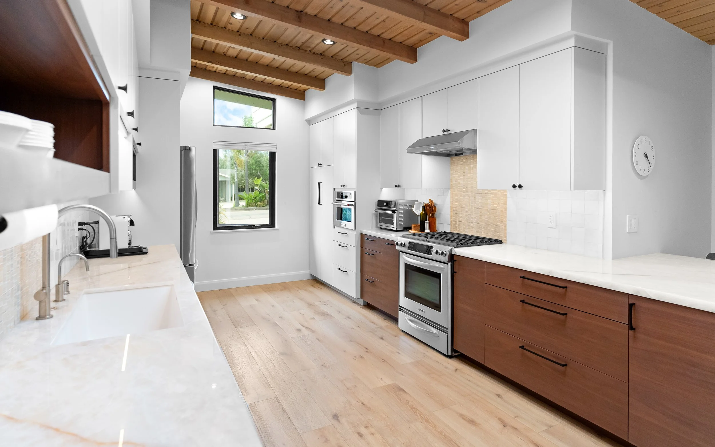 Home remodel and revival project by B.A. Worthing with thoughtful construction details Residential renovation by B.A. Worthing focused on craftsmanship and functional design