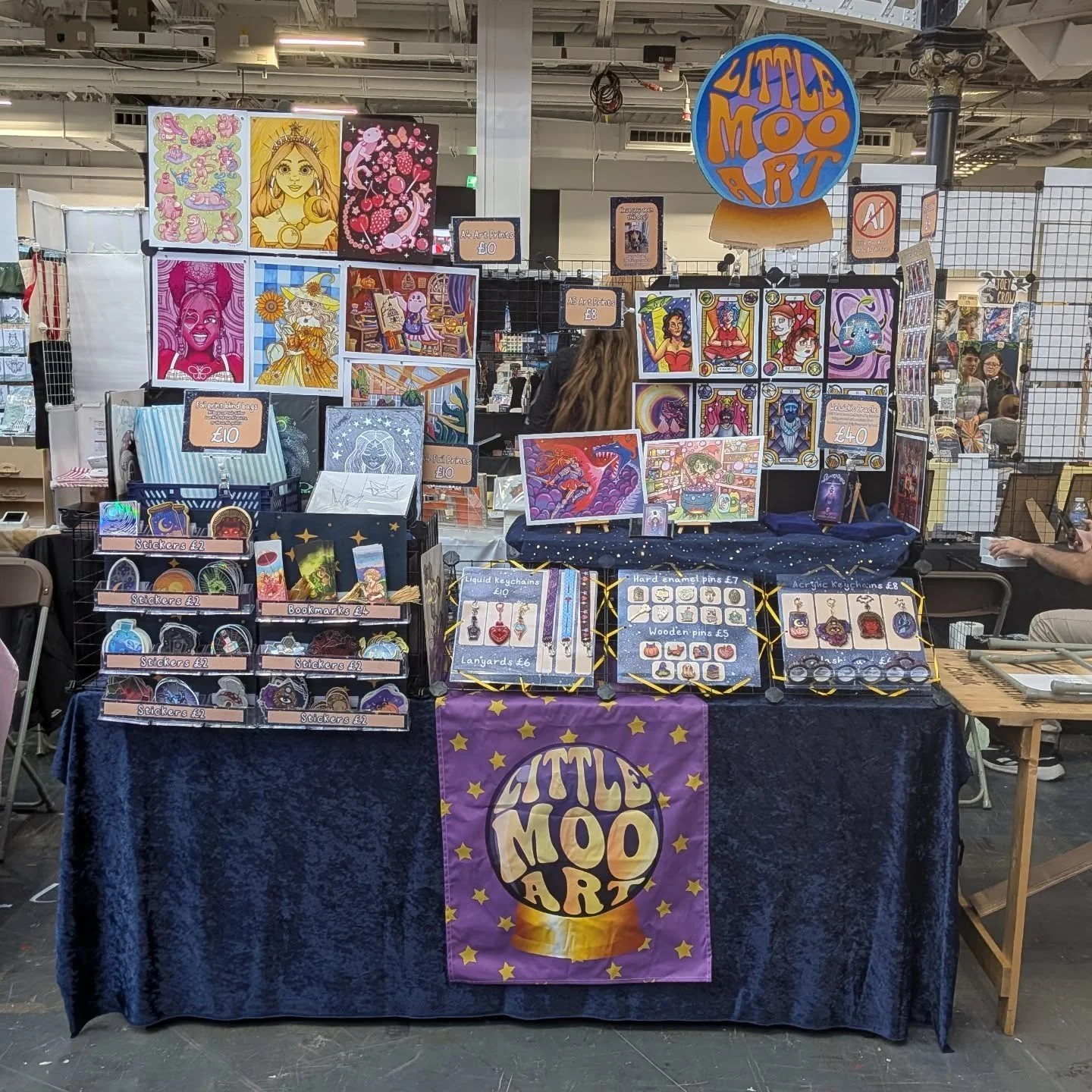 It's London Comic Con Winter time! Find me in the artists alley, directly opposite the entrance to the main stage ❤️

#londoncomicconwinter #londonfilmandcomiccon #lfcc #artistalley #artistalleybooth #comiccon