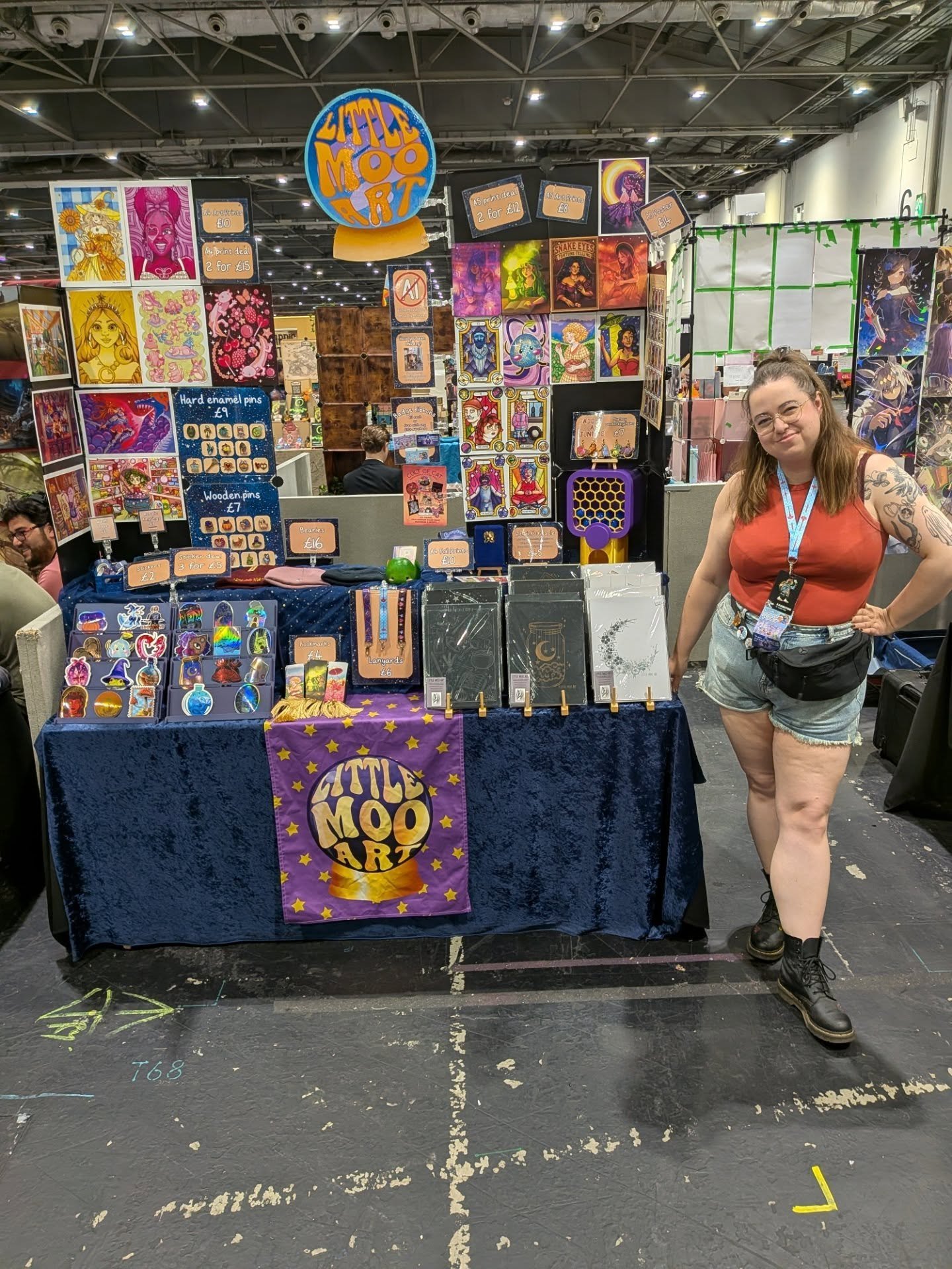 Our MCM in photos (mostly just the last day because I forget lol)
It was v hot. I am a puddle.
BUT we had the best time!!! MCM was my first convention back in October 2022 and they hadn't let me back in to London since then, so it was a nice full cir