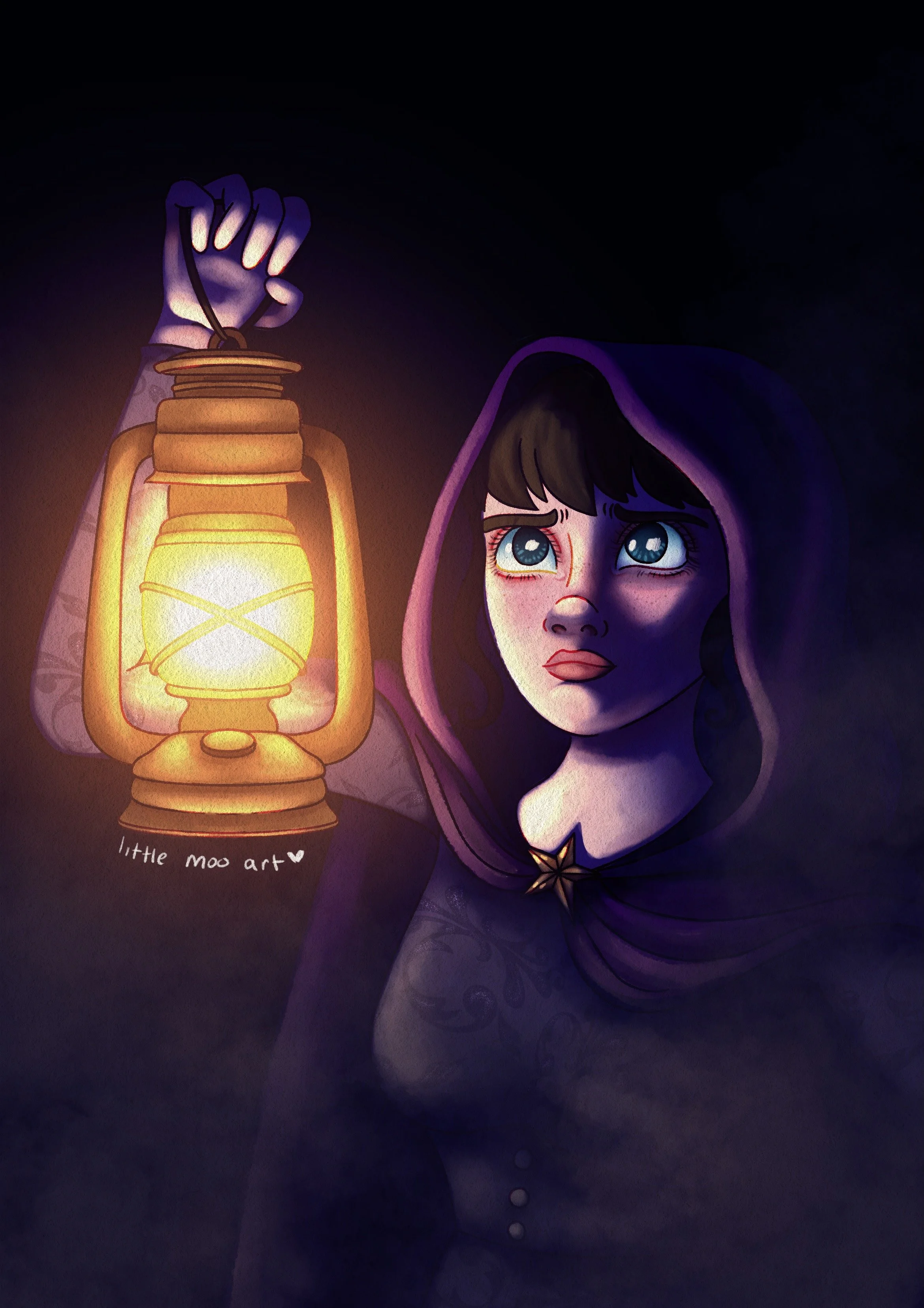 Something's Out There - Digital illustration