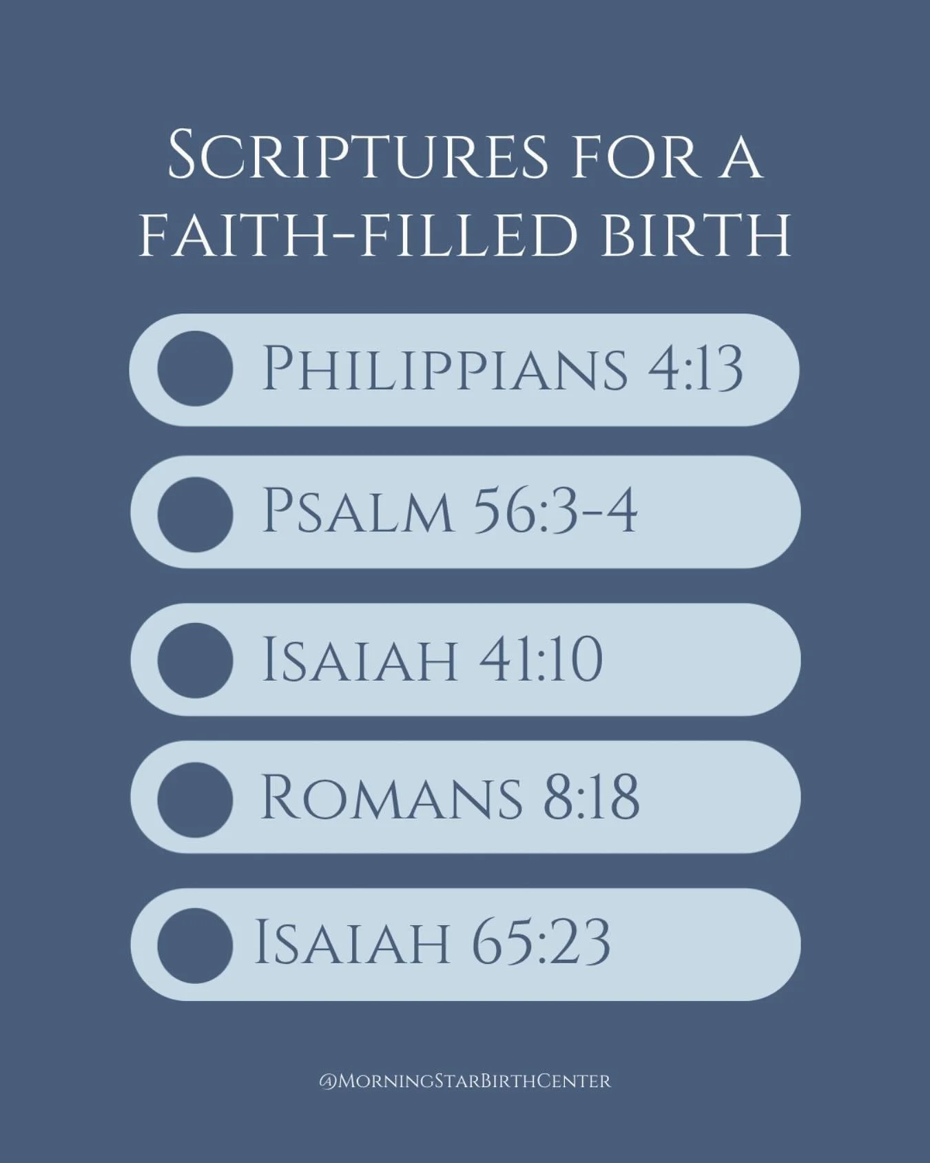 A faith-filled birth is a beautiful journey where we embrace God&rsquo;s love and strength with every contraction, every breath, and every step. As you prepare to bring new life into the world, refer to these scriptures to be reminded that God&rsquo;