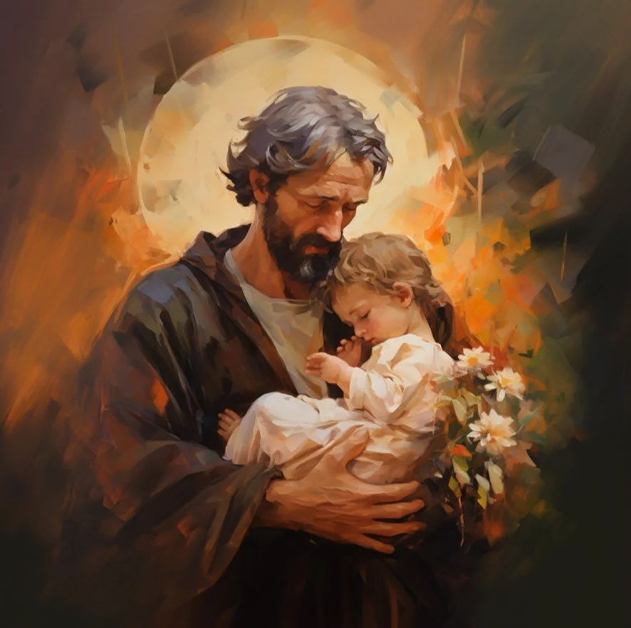 Today, we celebrate Saint Joseph, husband of the Virgin Mary and the earthly father of Jesus. He is often depicted holding lilies, a symbol of his unwavering integrity and pure heart in following God&rsquo;s call.

As mothers, we can look to Saint Jo