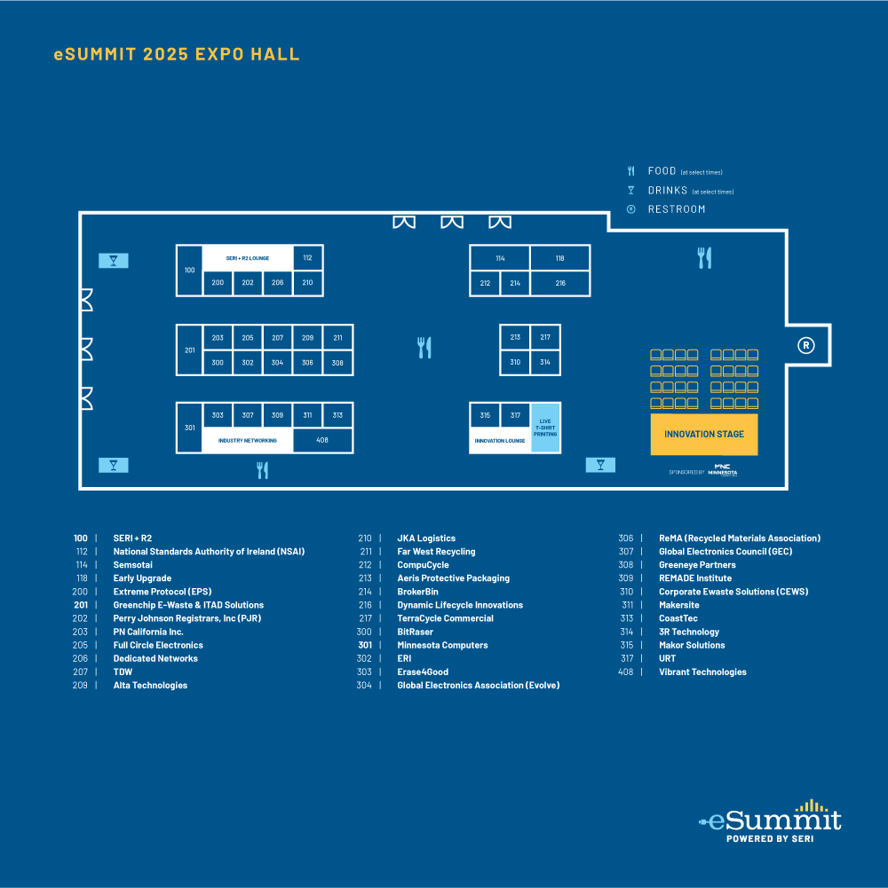 EXPO MAP | Discover and Register Today — Electronics Sustainability Summit