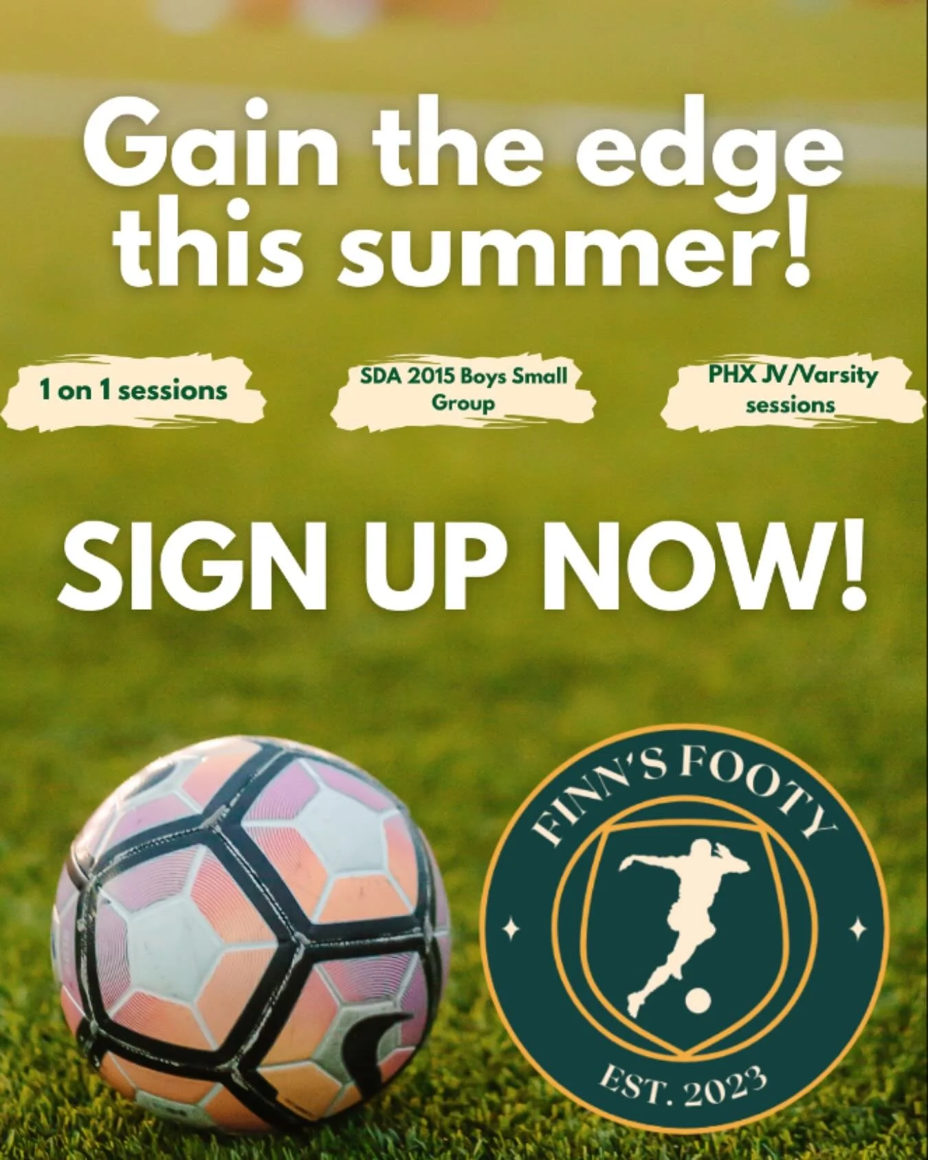 Become a much faster, stronger, and smarter player by preseason. Spots are filling &mdash; book now ⚡️

#finnsfooty #syracusesoccer #playerdevelopment #soccertraining