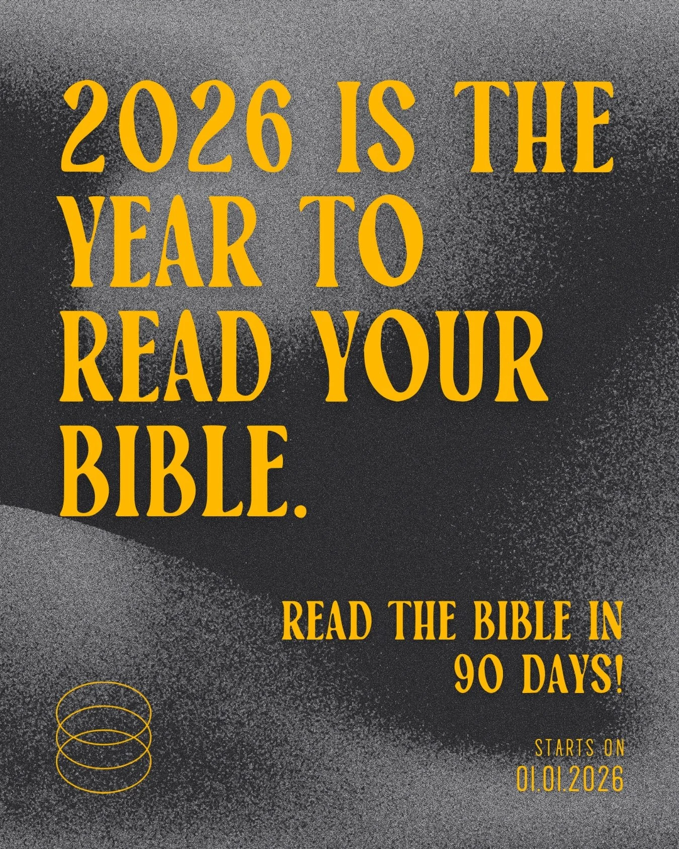 2026 is the year to read your Bible! Read along with us at the link in our bio! 🕺🪩⚡️
