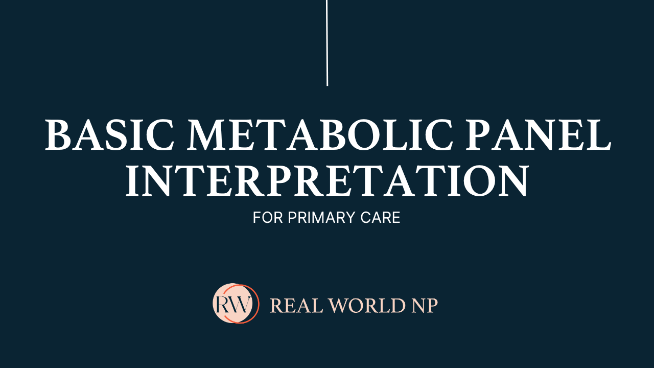 Basic Metabolic Panel Interpretation