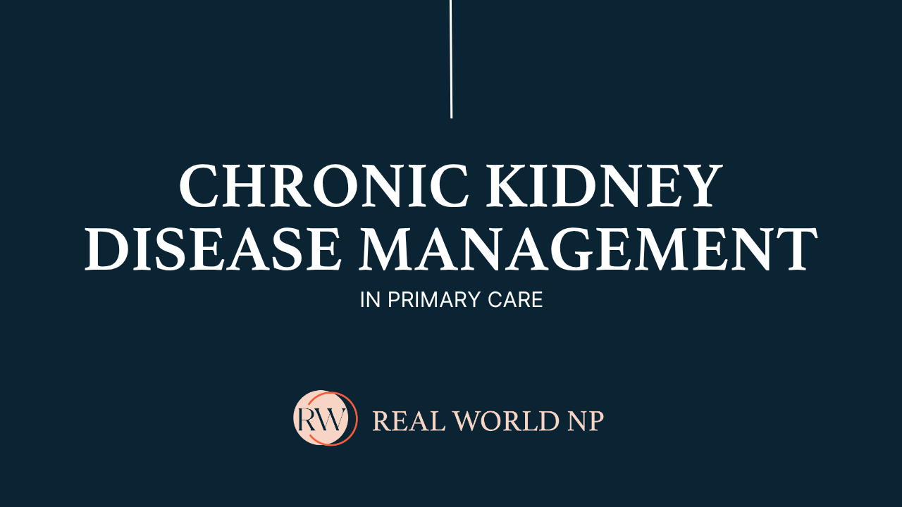 Chronic Kidney Disease Management in Primary Care