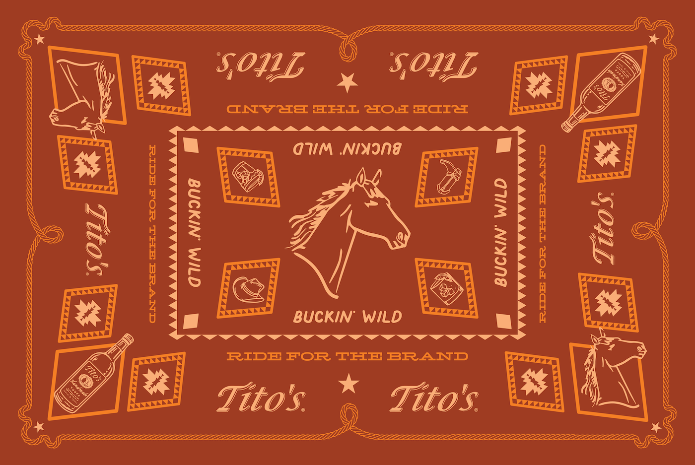 Tito's National Sales Meeting Copper Games Flags