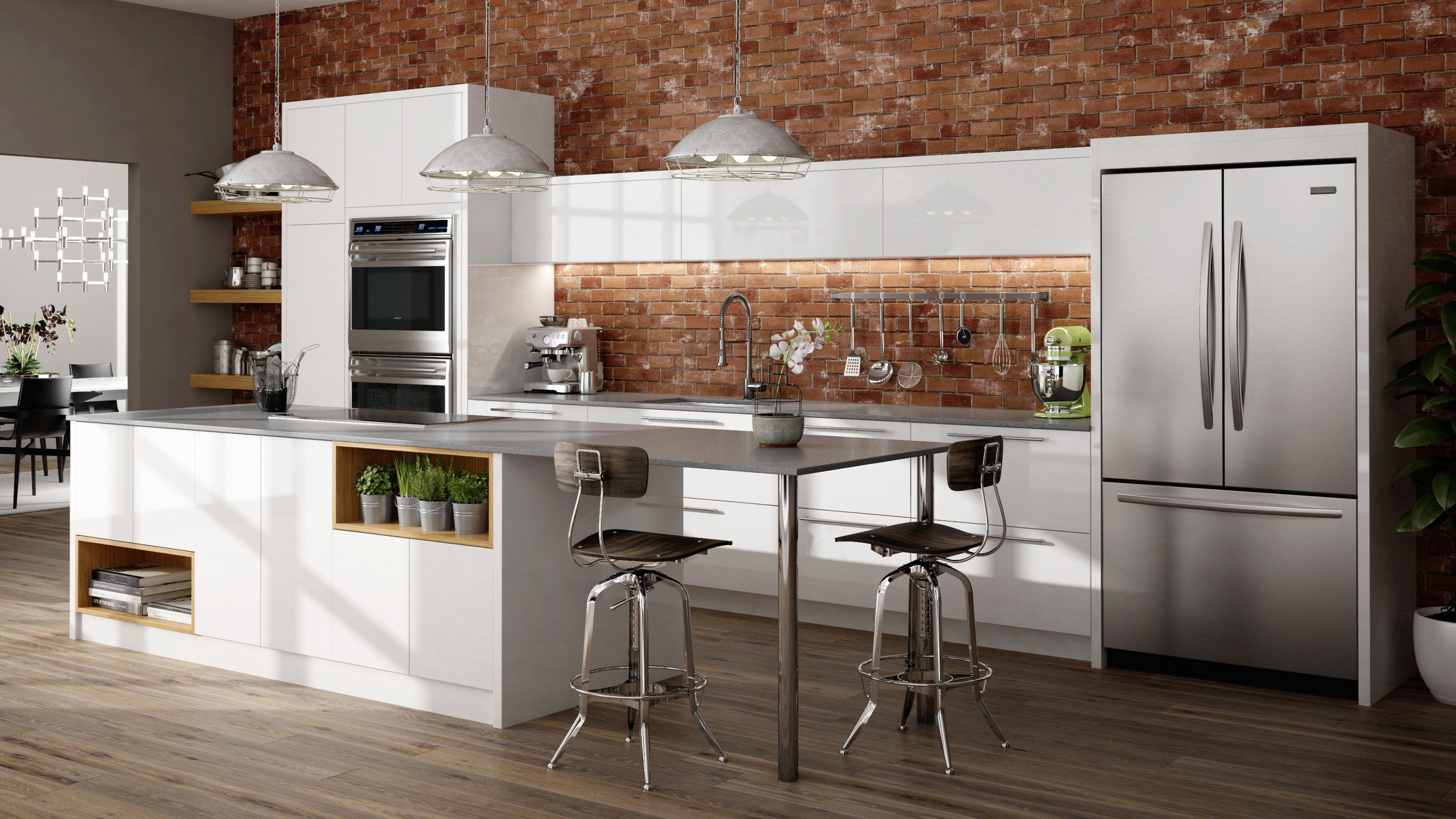 1600 Porta, Bianco Matte