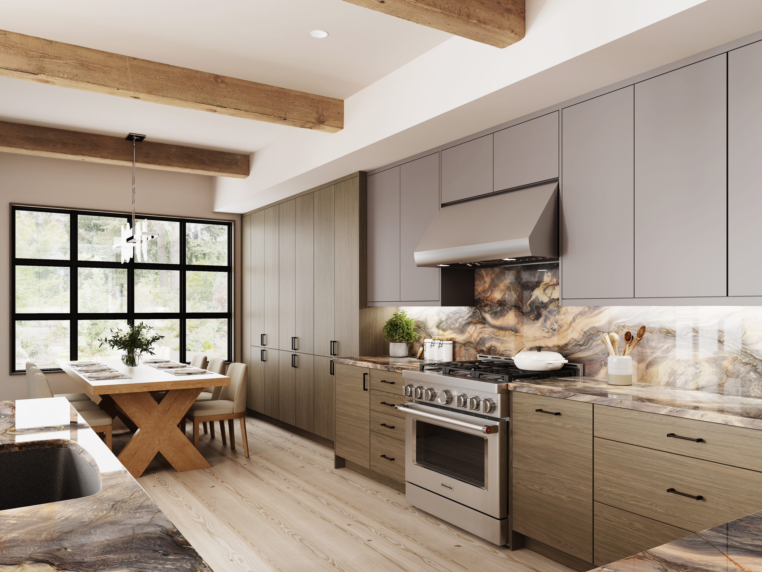 1900 Fusion & Terra | Maestro Legno | Fumato +
Porta | Porta Collection | Mocaccino Matte