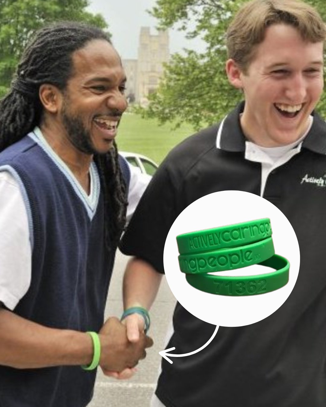 Our AC4P wristbands are more than a symbol - they help spread real acts of kindness through our STEP process: See &rarr; Thank &rarr; Enter &rarr; Pass.⁠
⁠
Join 10,000+ acts of kindness shared online. Be part of the movement.⁠
⁠
👉 Grab your wristban