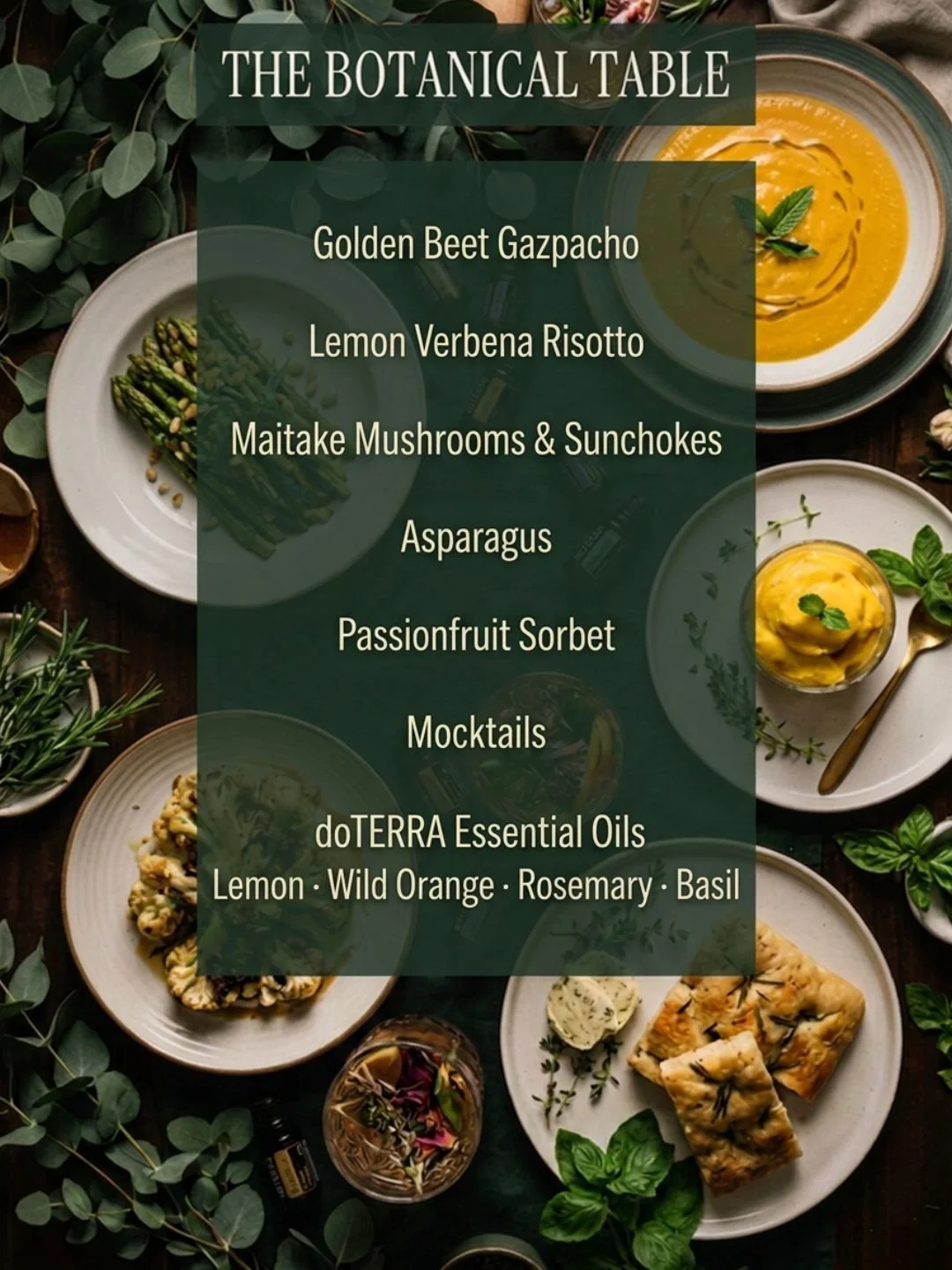 The Botanical Table - A Plant-Powered Wellness Experience